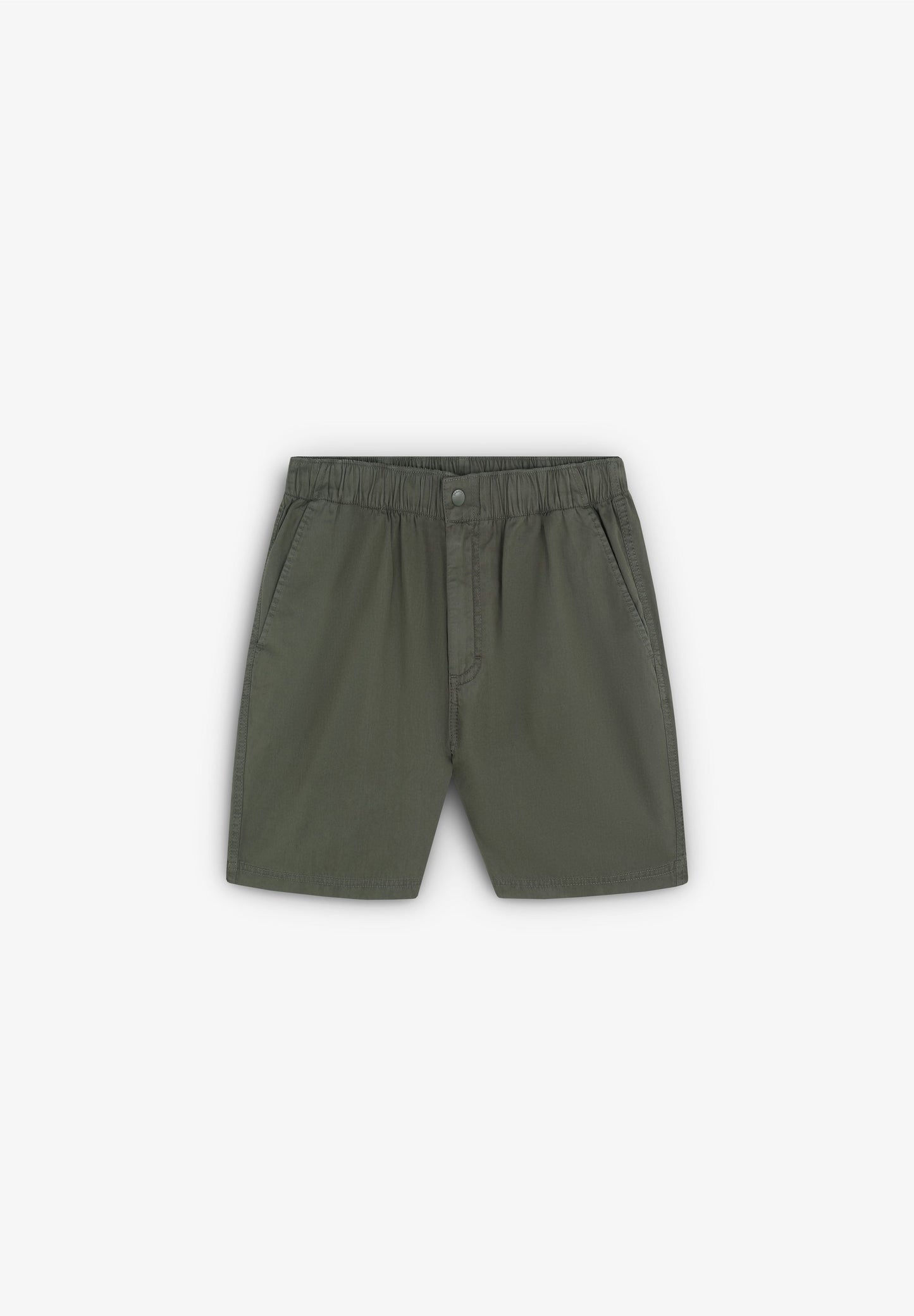 COTTON BERMUDA SHORTS WITH ELASTIC WAIST