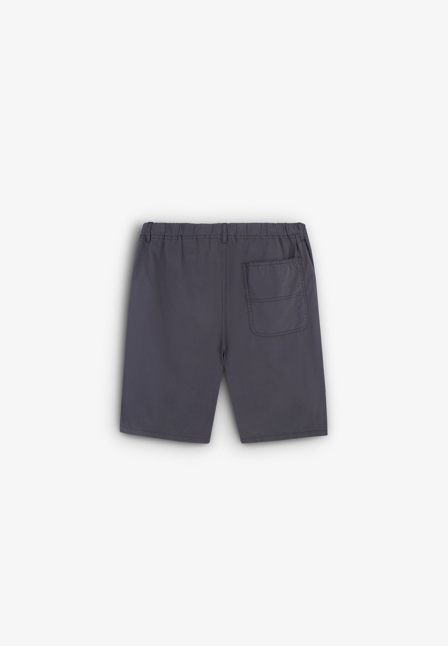 BERMUDA SHORTS WITH ELASTICATED WAISTBAND