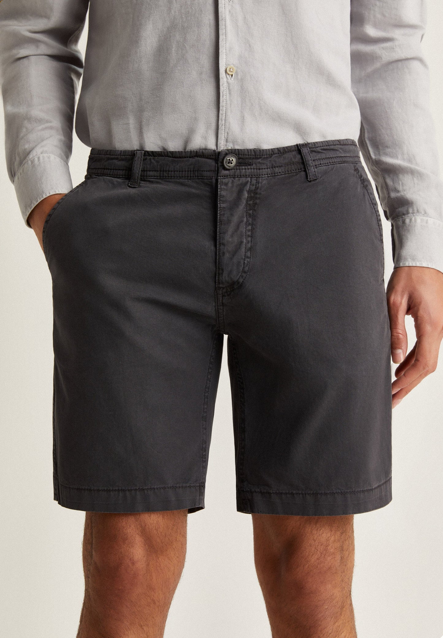 COTTON BERMUDA SHORTS