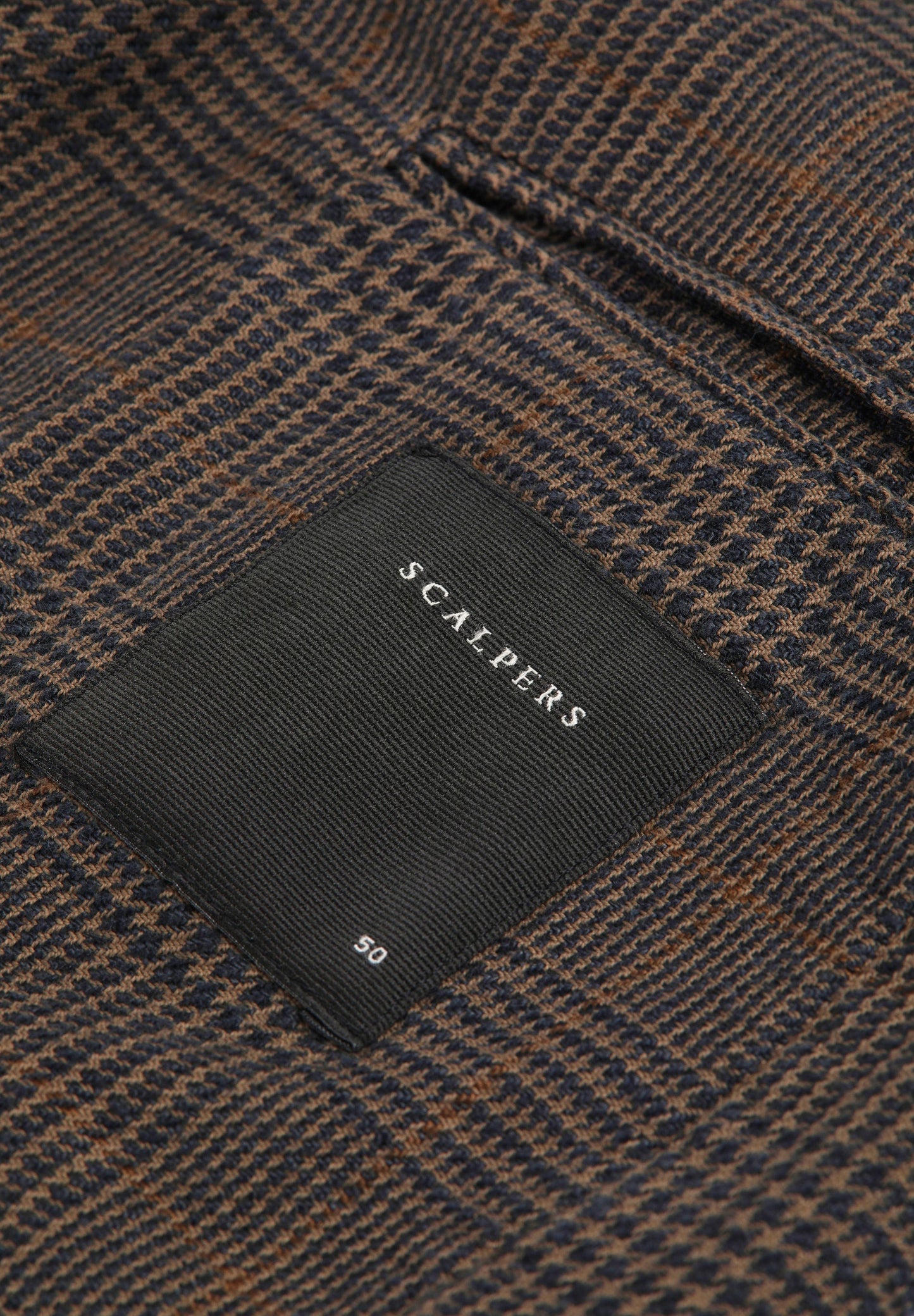 GLEN PLAID LINEN BLAZER