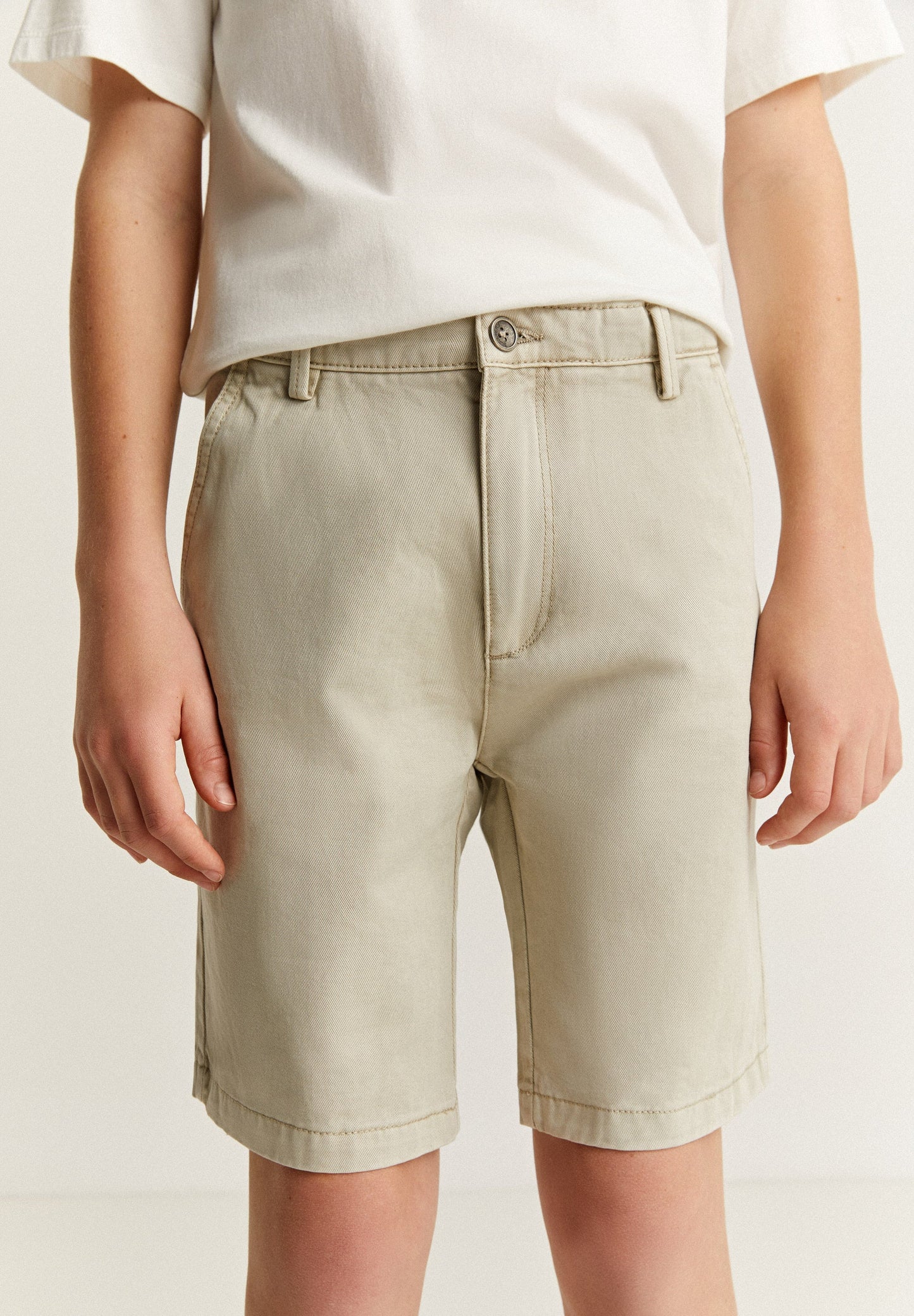 COTTON BERMUDA SHORTS