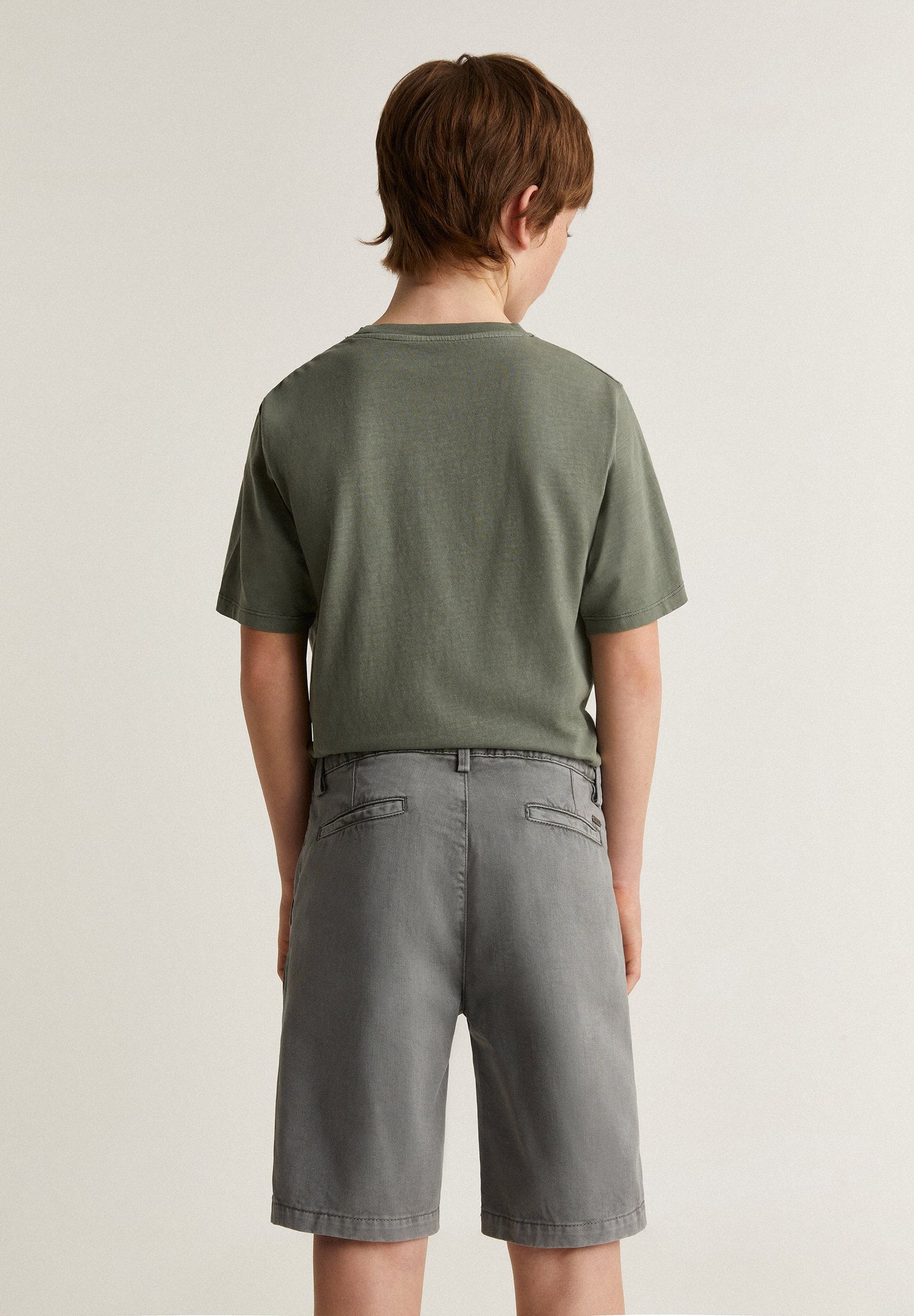 COTTON BERMUDA SHORTS