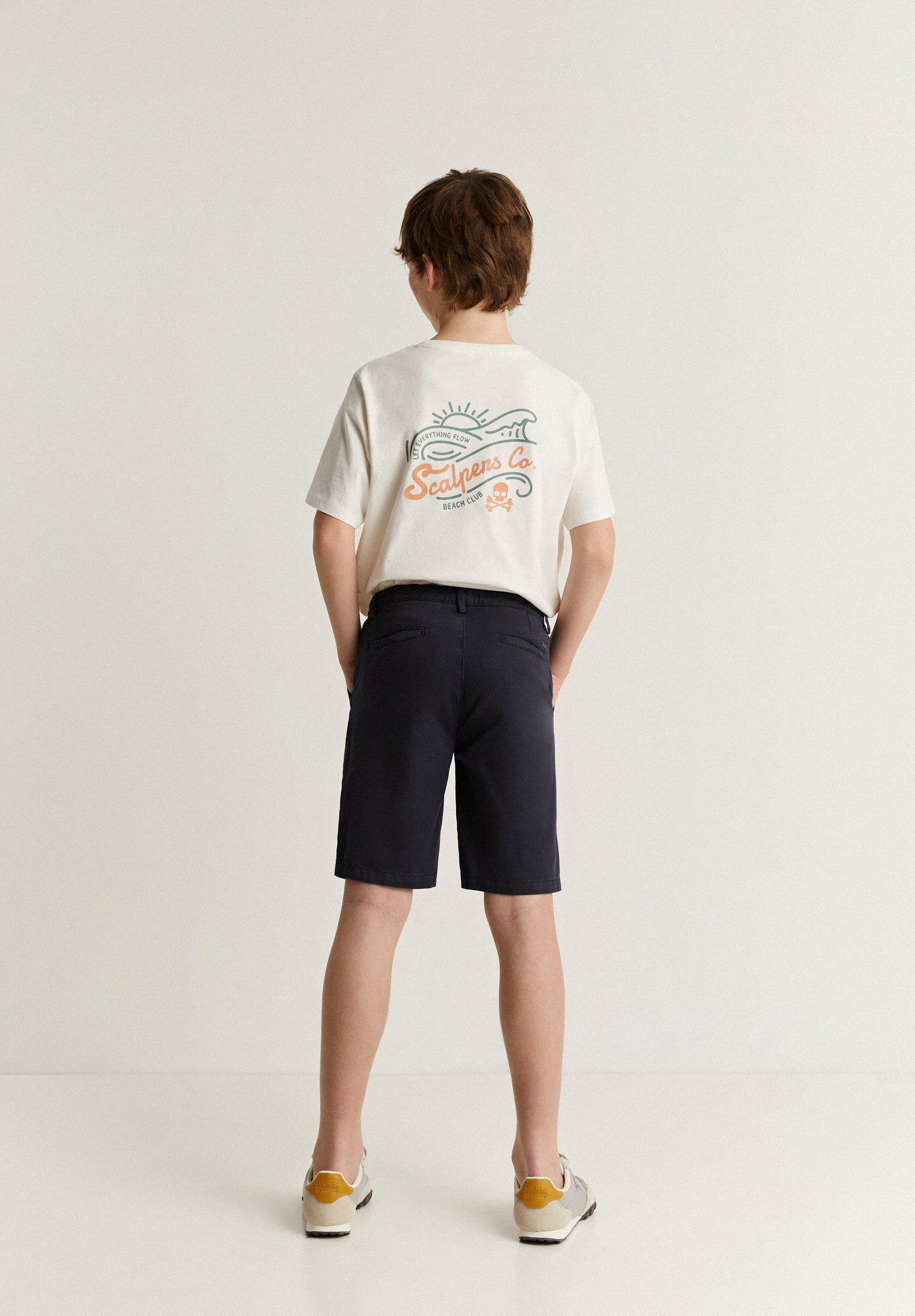 COTTON BERMUDA SHORTS
