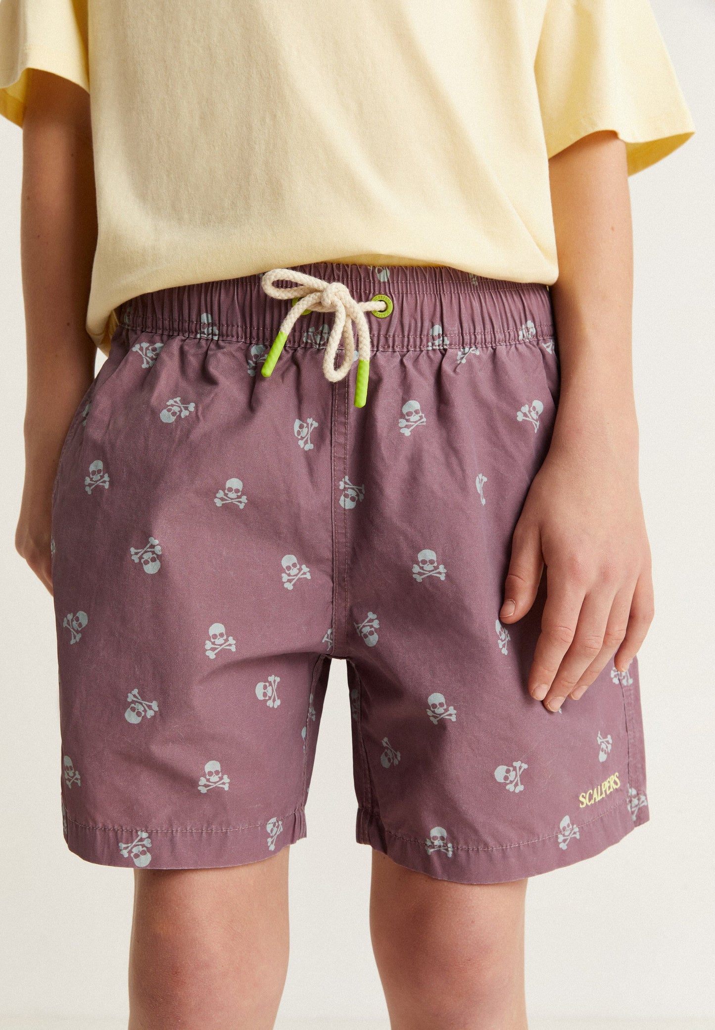 CLASSIC SWIMMING TRUNKS WITH SKULLS