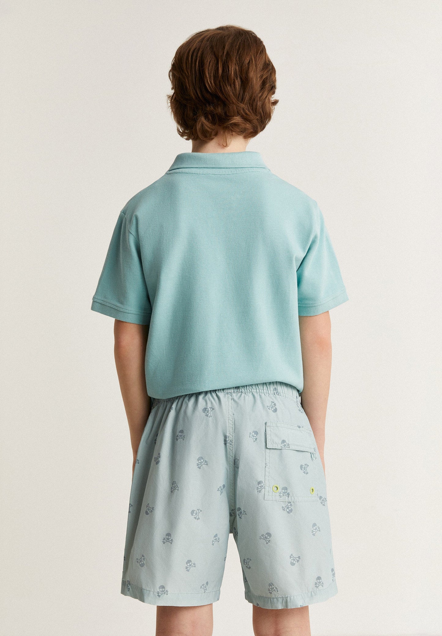 CLASSIC SWIMMING TRUNKS WITH SKULLS