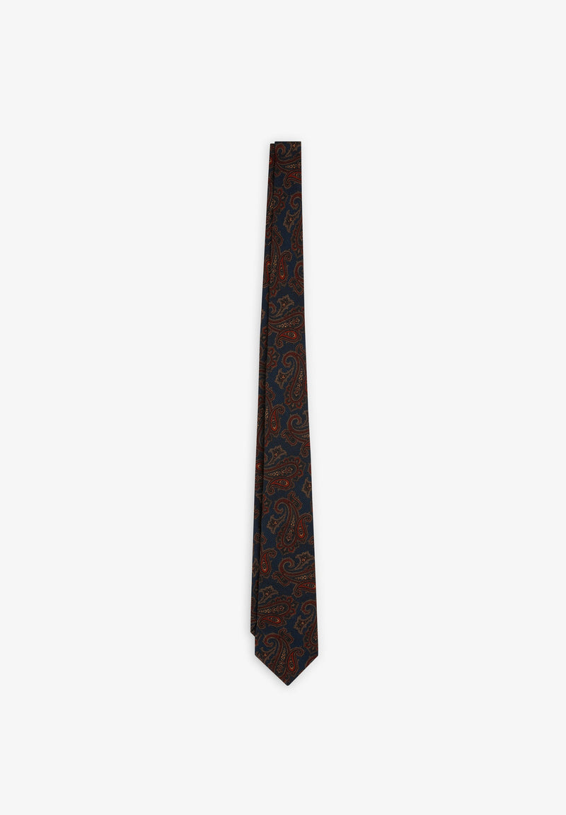 PAISLEY WOOL TIE