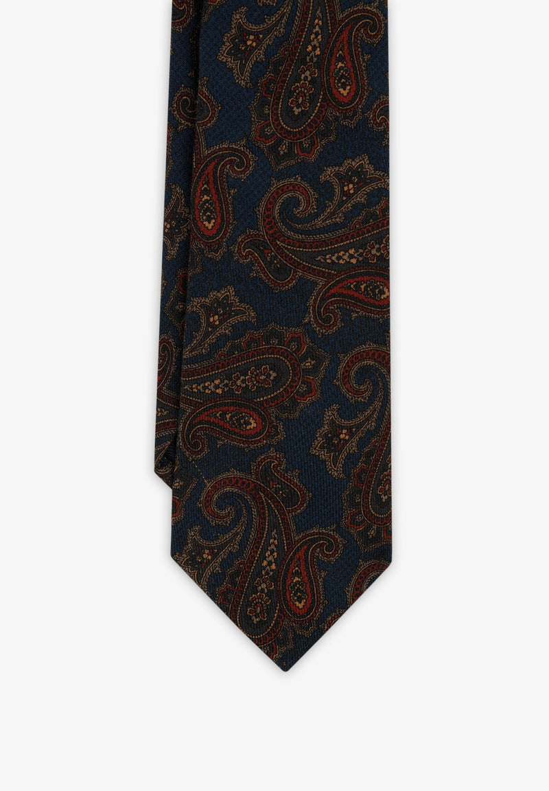PAISLEY WOOL TIE