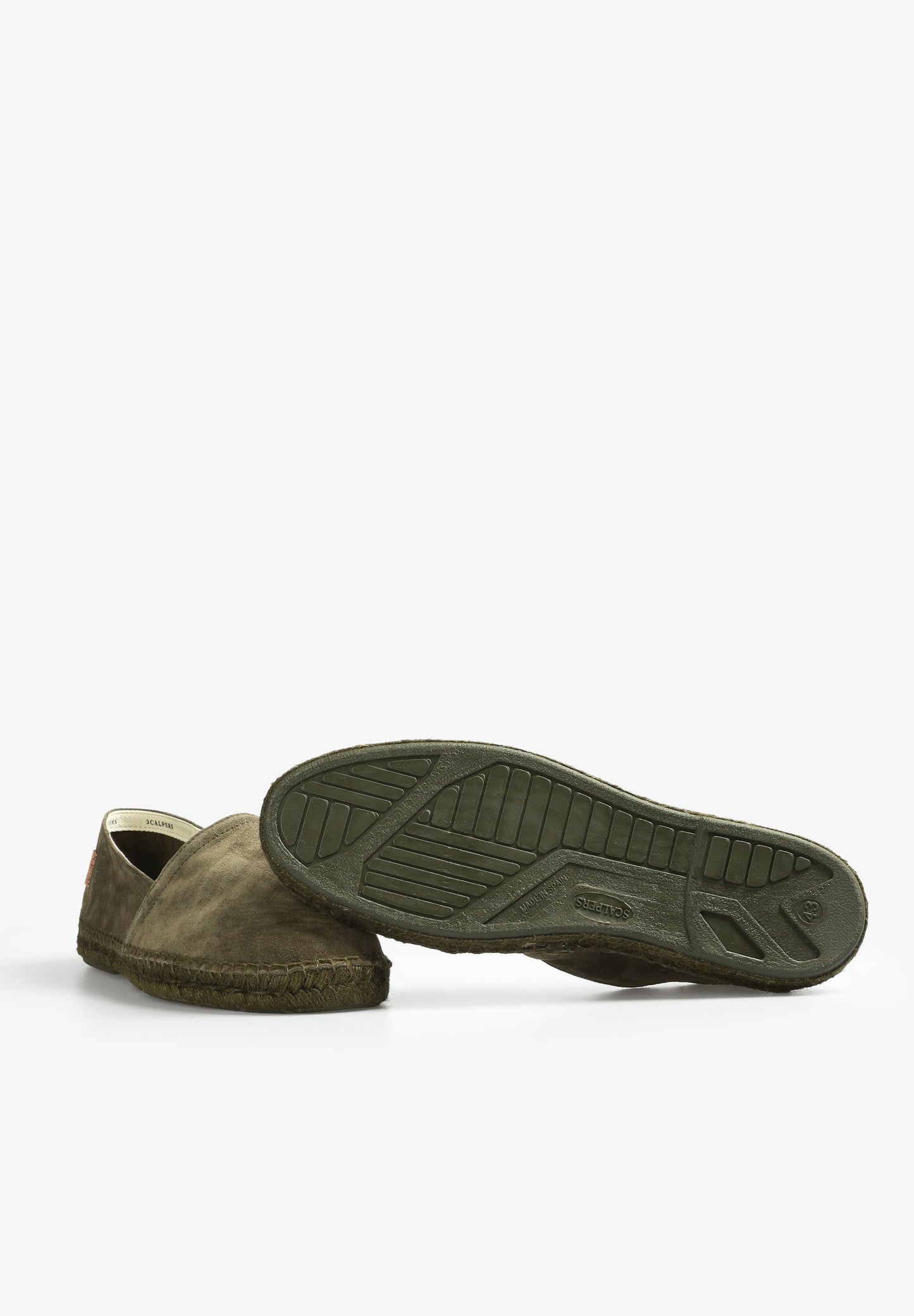 SUEDE ESPADRILLES WITH MATCHING SOLE