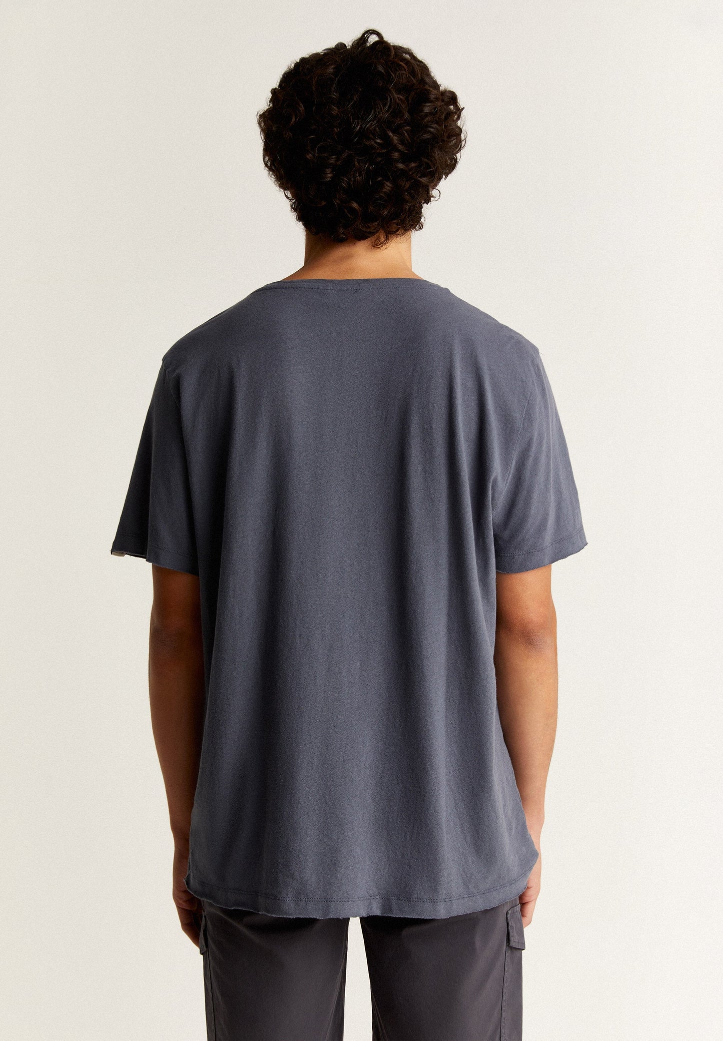 PLAIN LINEN T-SHIRT
