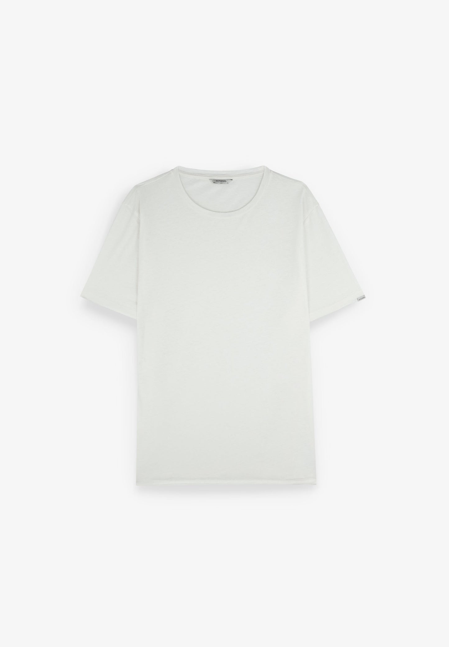 PLAIN LINEN T-SHIRT