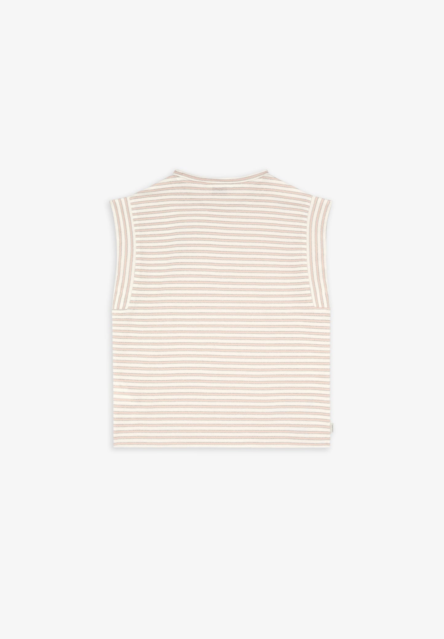 STRIPED LUREX T-SHIRT