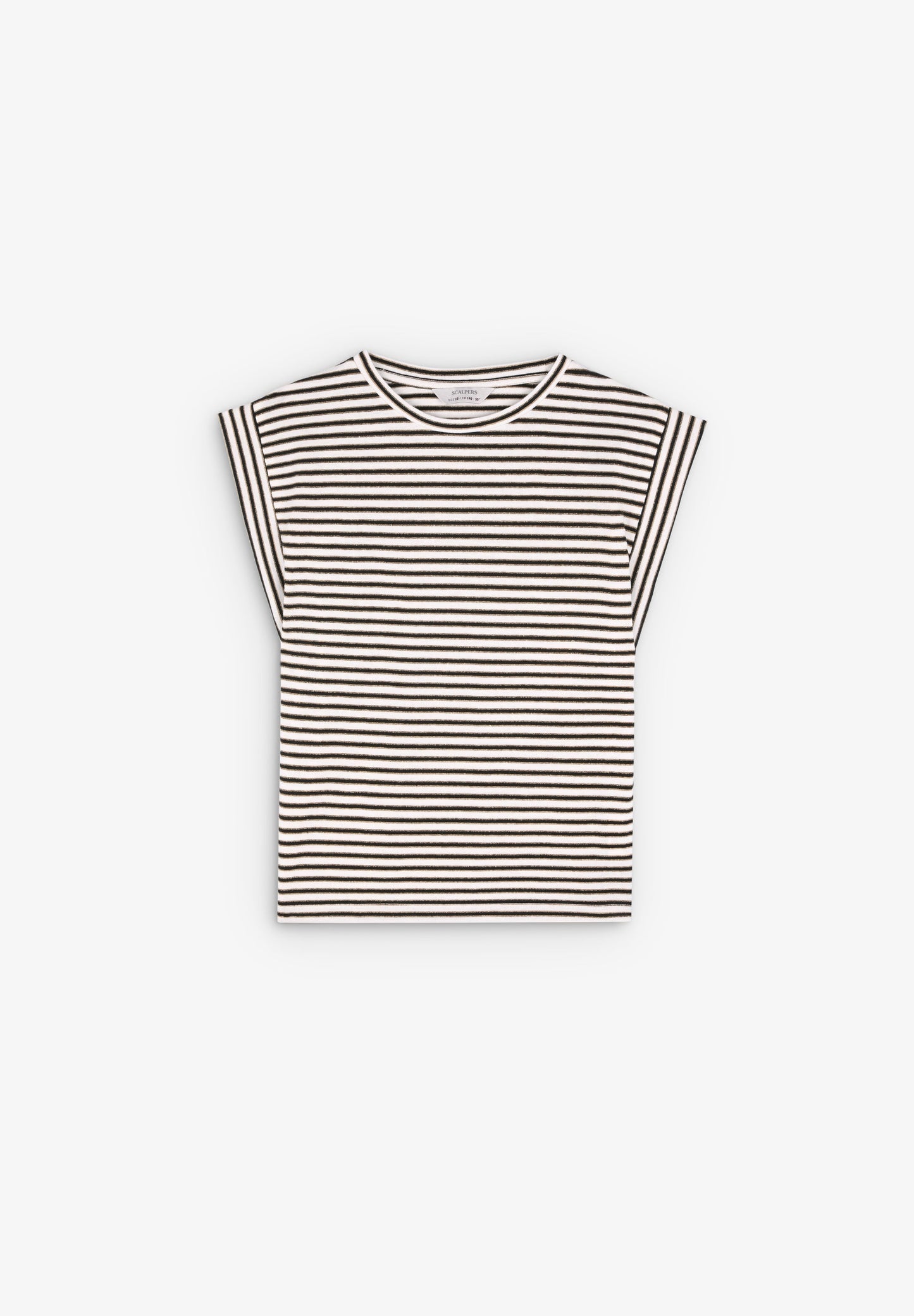 STRIPED LUREX T-SHIRT