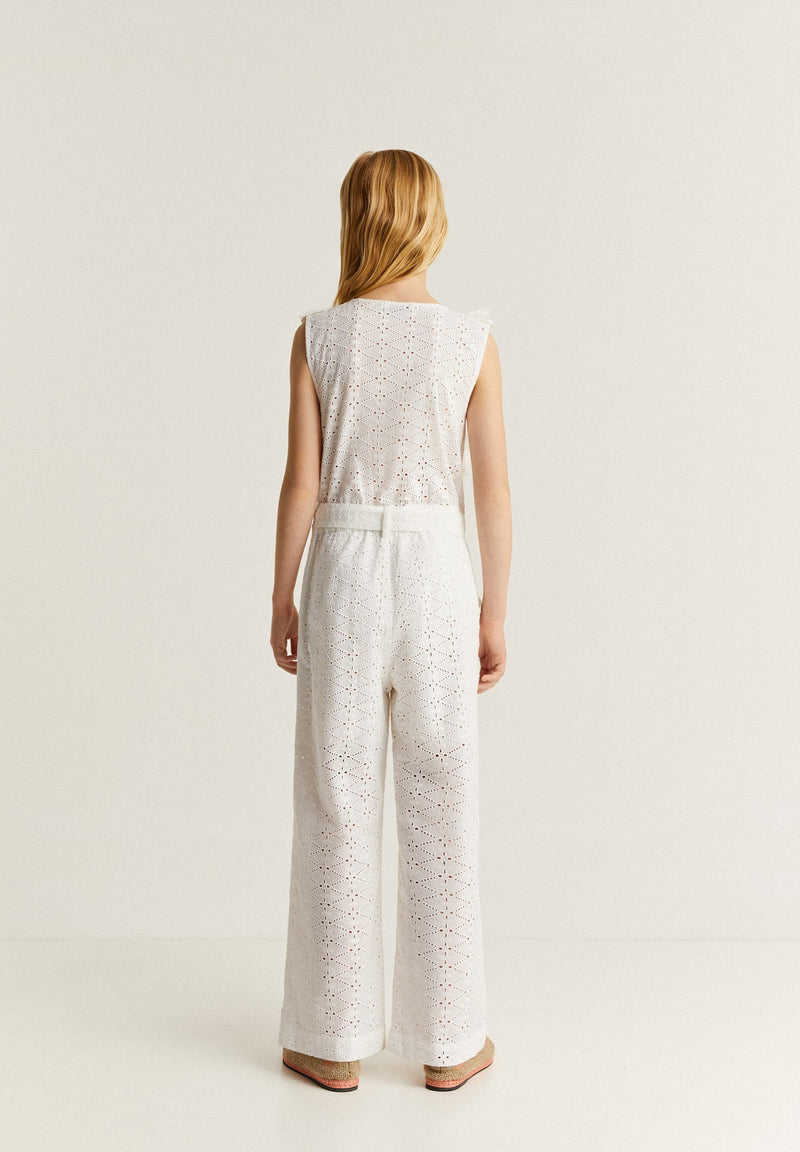 BRODERIE ANGLAISE JUMPSUIT