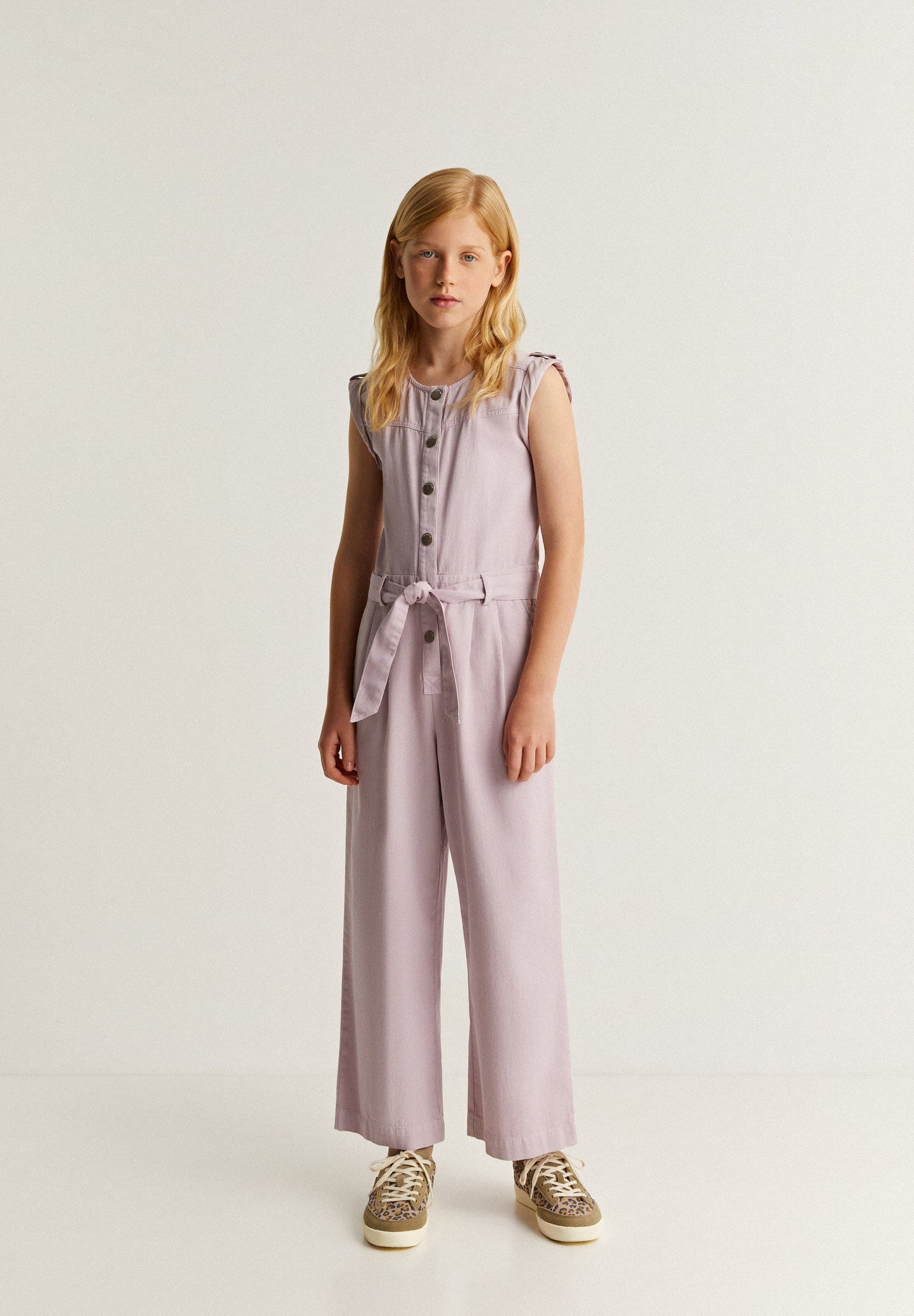 DENIM OFF THE SHOULDER JUMPSUIT