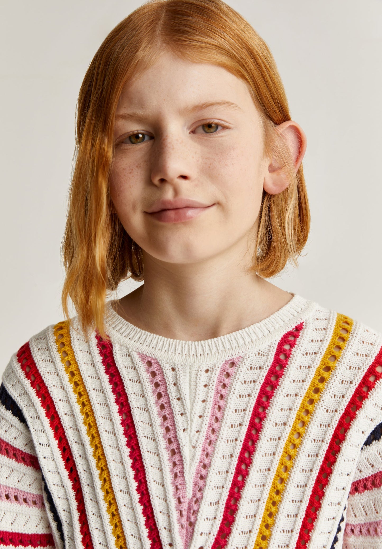 TEXTURED KNIT SWEATER