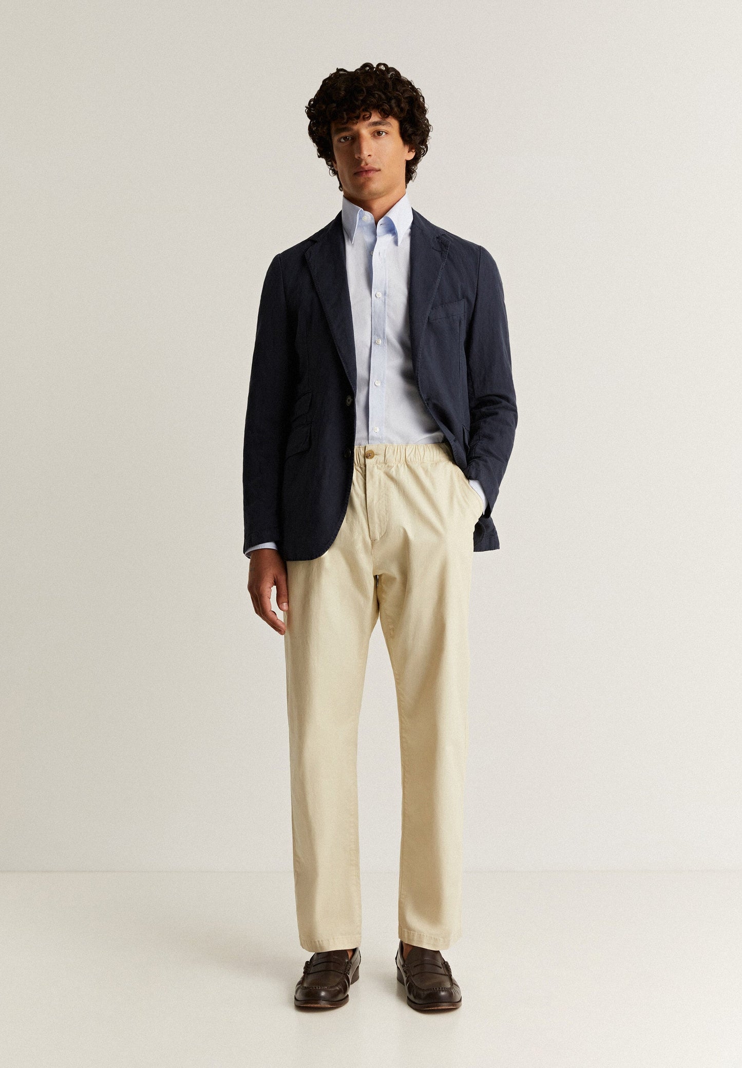 UNLINED LINEN BLAZER