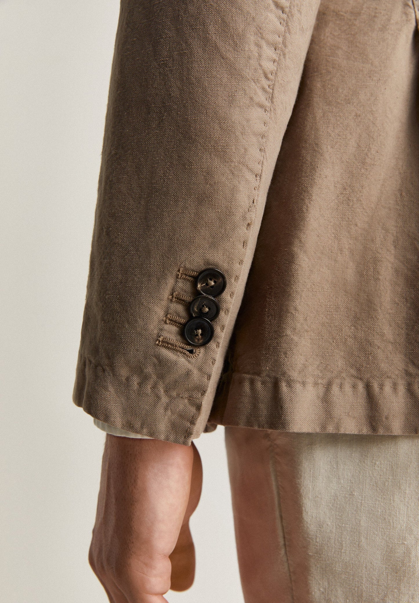 UNLINED LINEN BLAZER