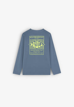 LONG SLEEVE T-SHIRT WITH BACK PRINT