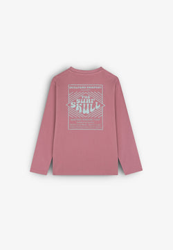 LONG SLEEVE T-SHIRT WITH BACK PRINT