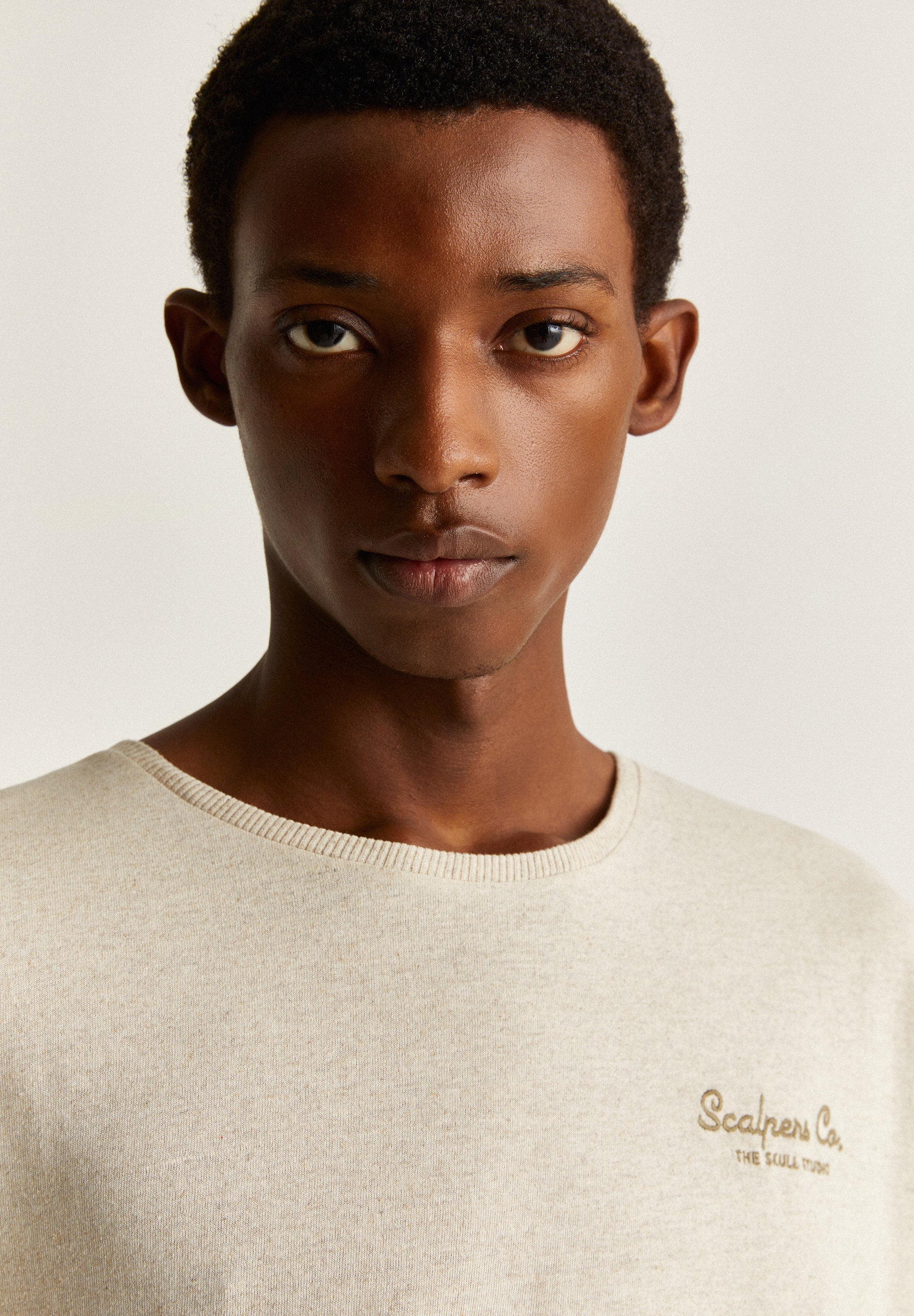 RUSTIC T-SHIRT WITH LOGO