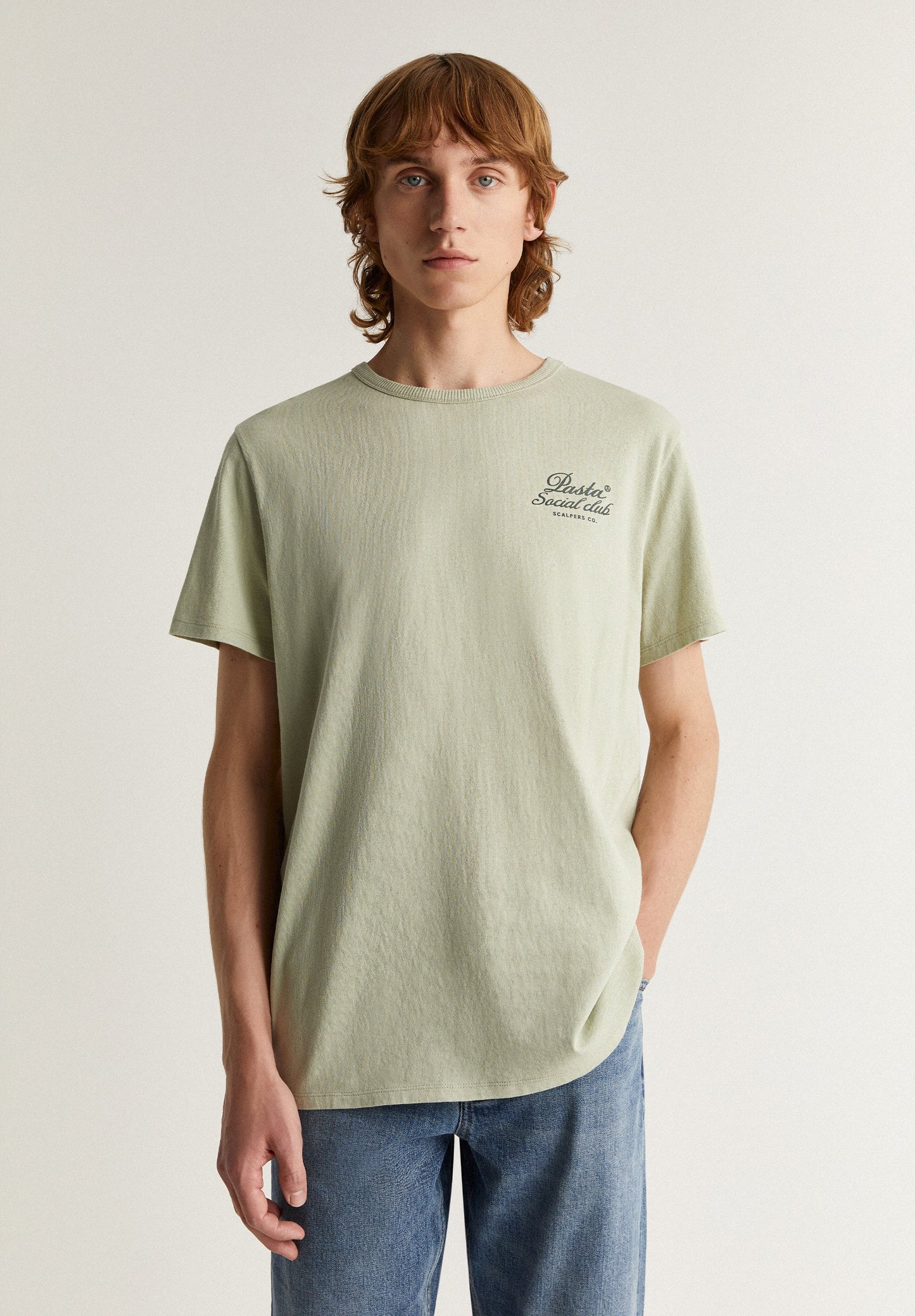 RUSTIC T-SHIRT WITH PRINT