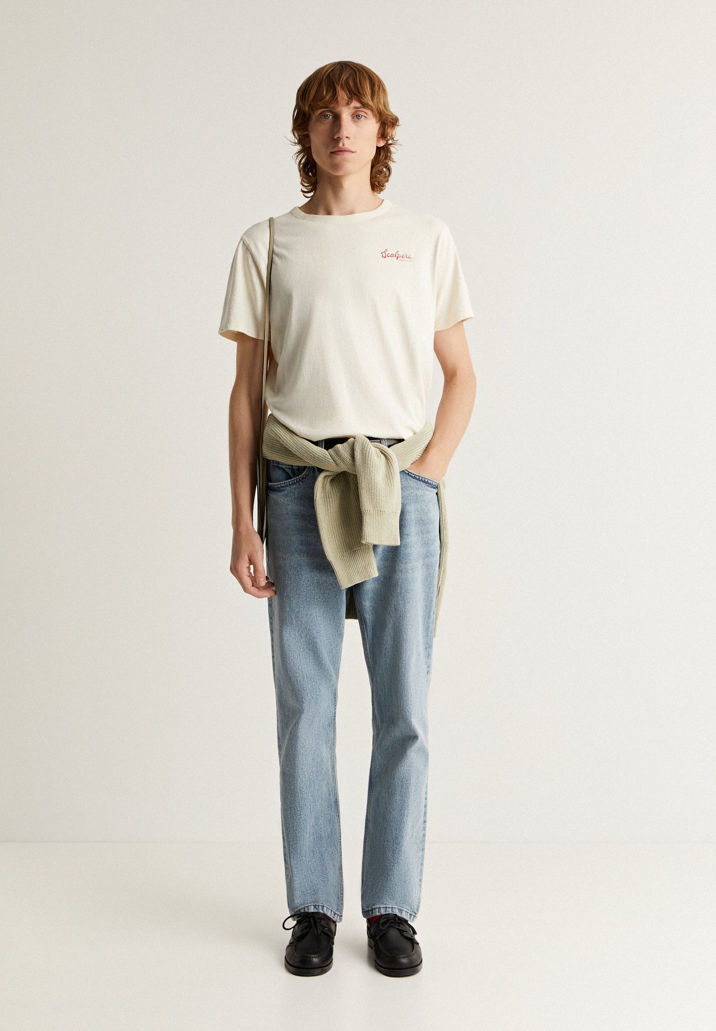 RUSTIC T-SHIRT WITH PRINT