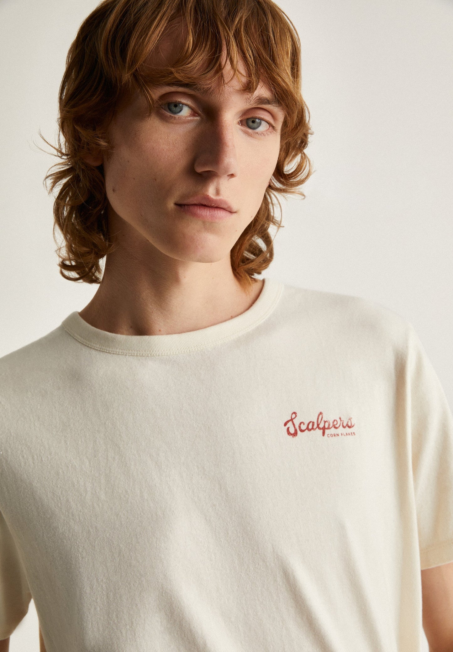 RUSTIC T-SHIRT WITH PRINT