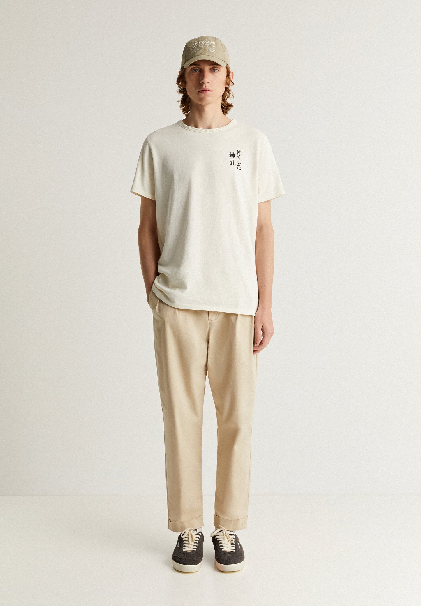 RUSTIC T-SHIRT WITH PRINT