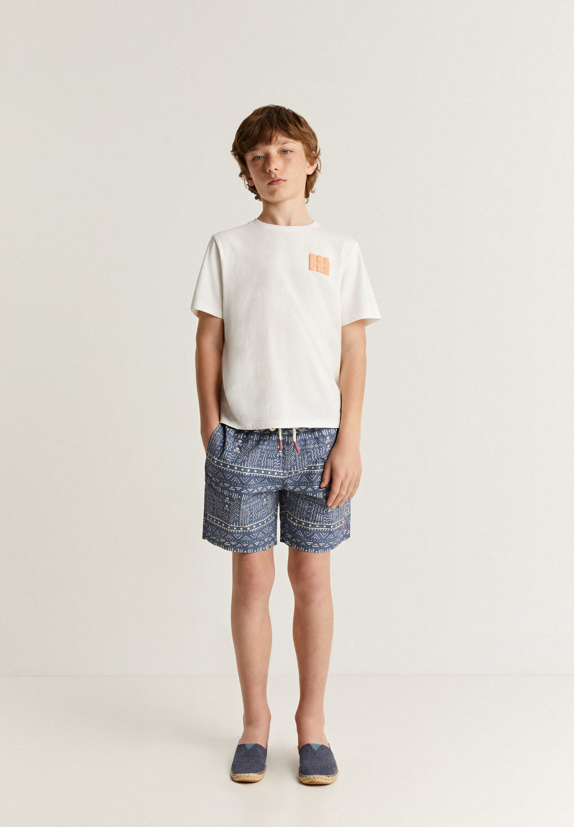 ETHNIC SWIMMING TRUNKS