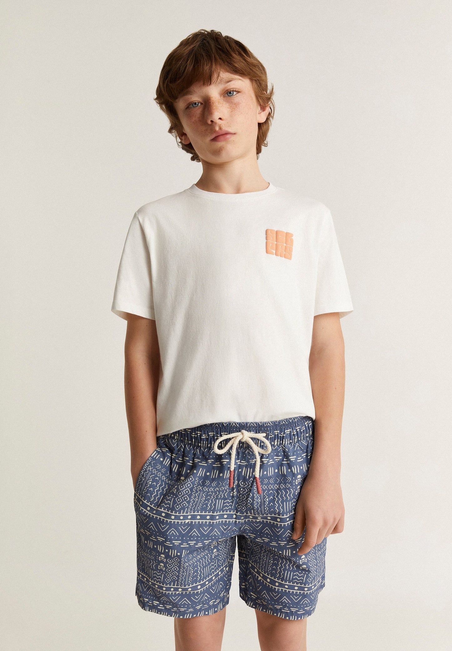 ETHNIC SWIMMING TRUNKS