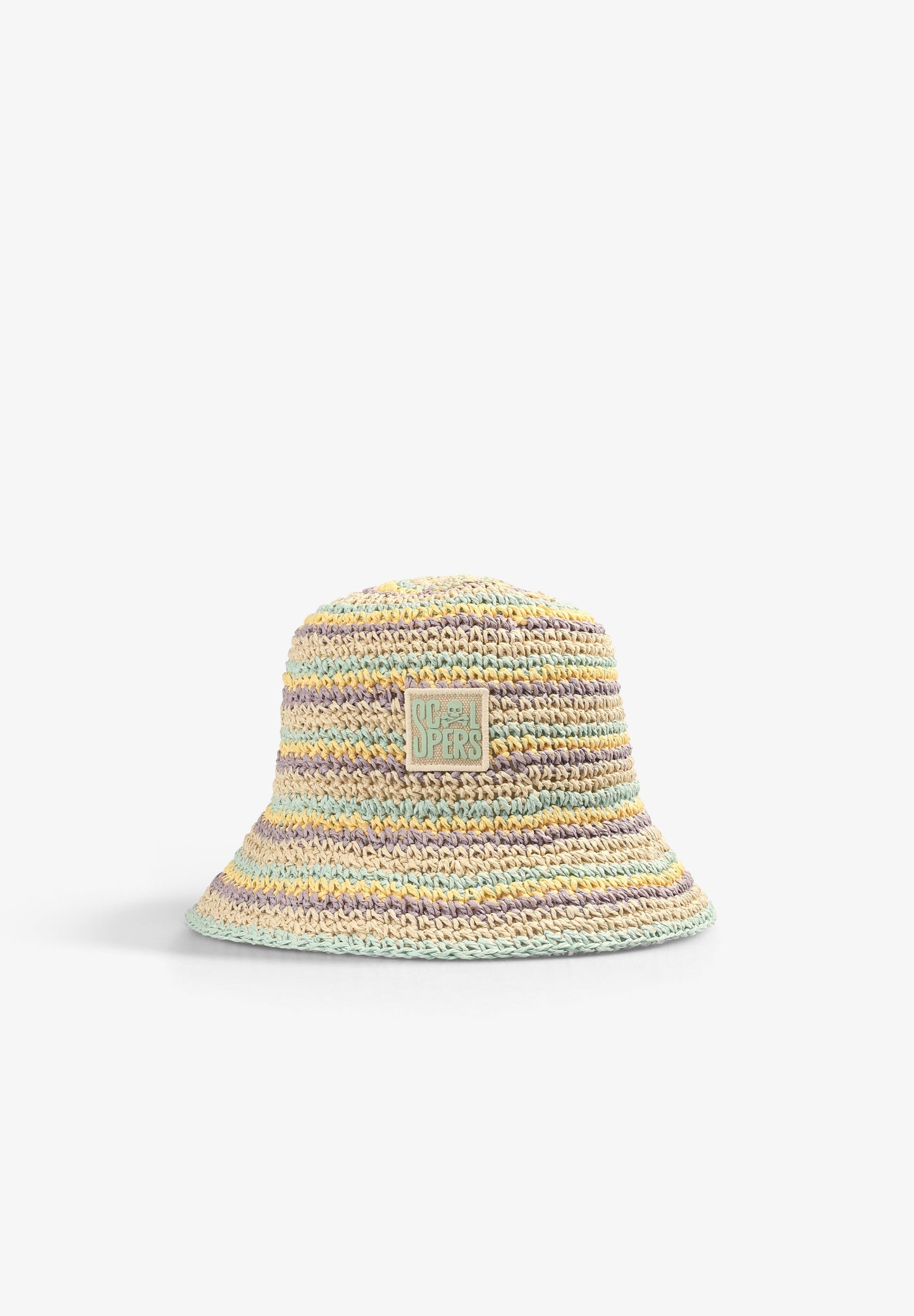 CROCHET BUCKET HAT WITH STRIPES