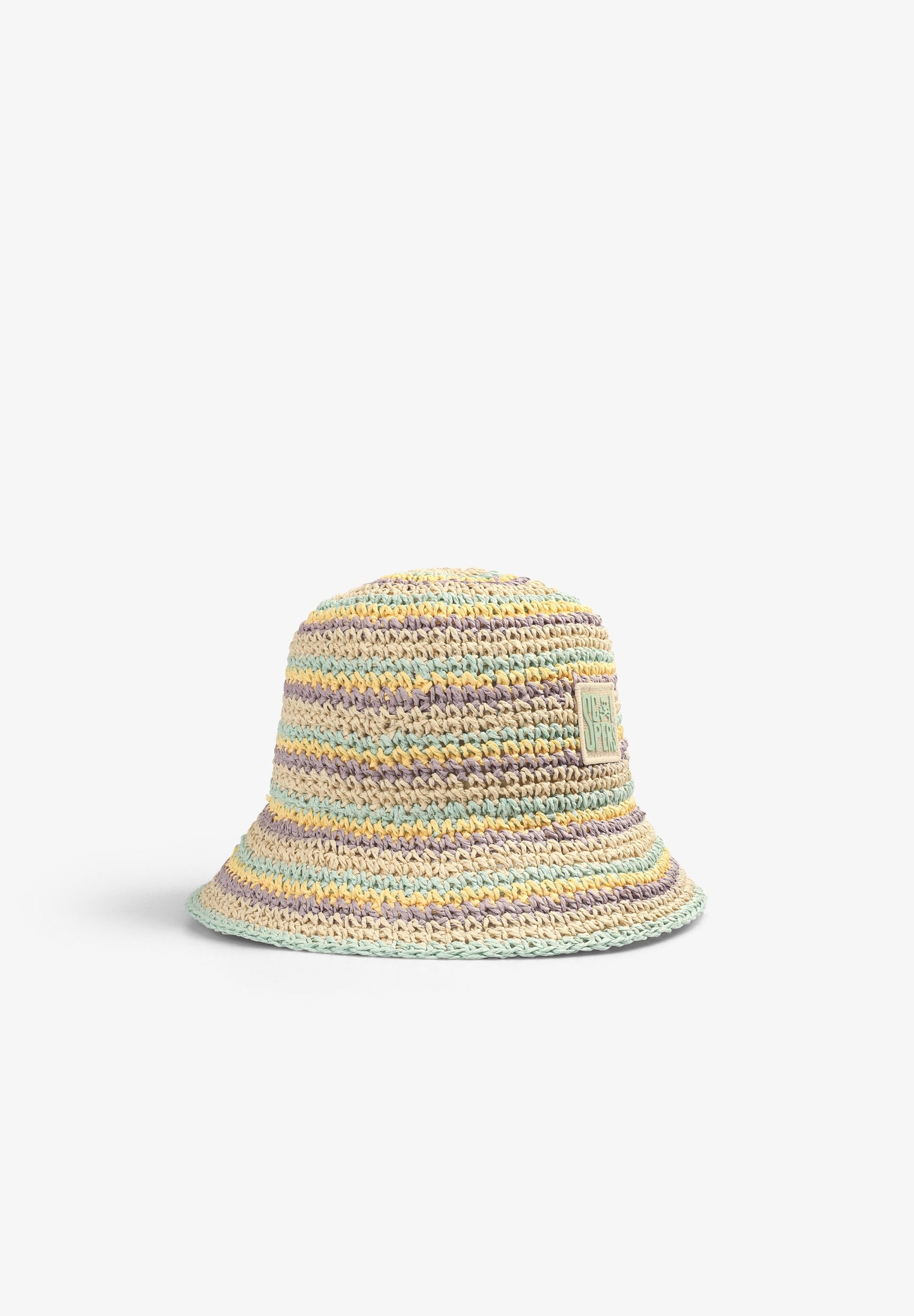 CROCHET BUCKET HAT WITH STRIPES