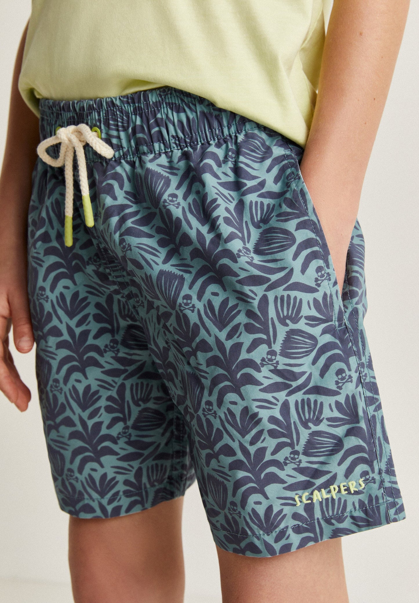 TROPICAL SWIMMING TRUNKS