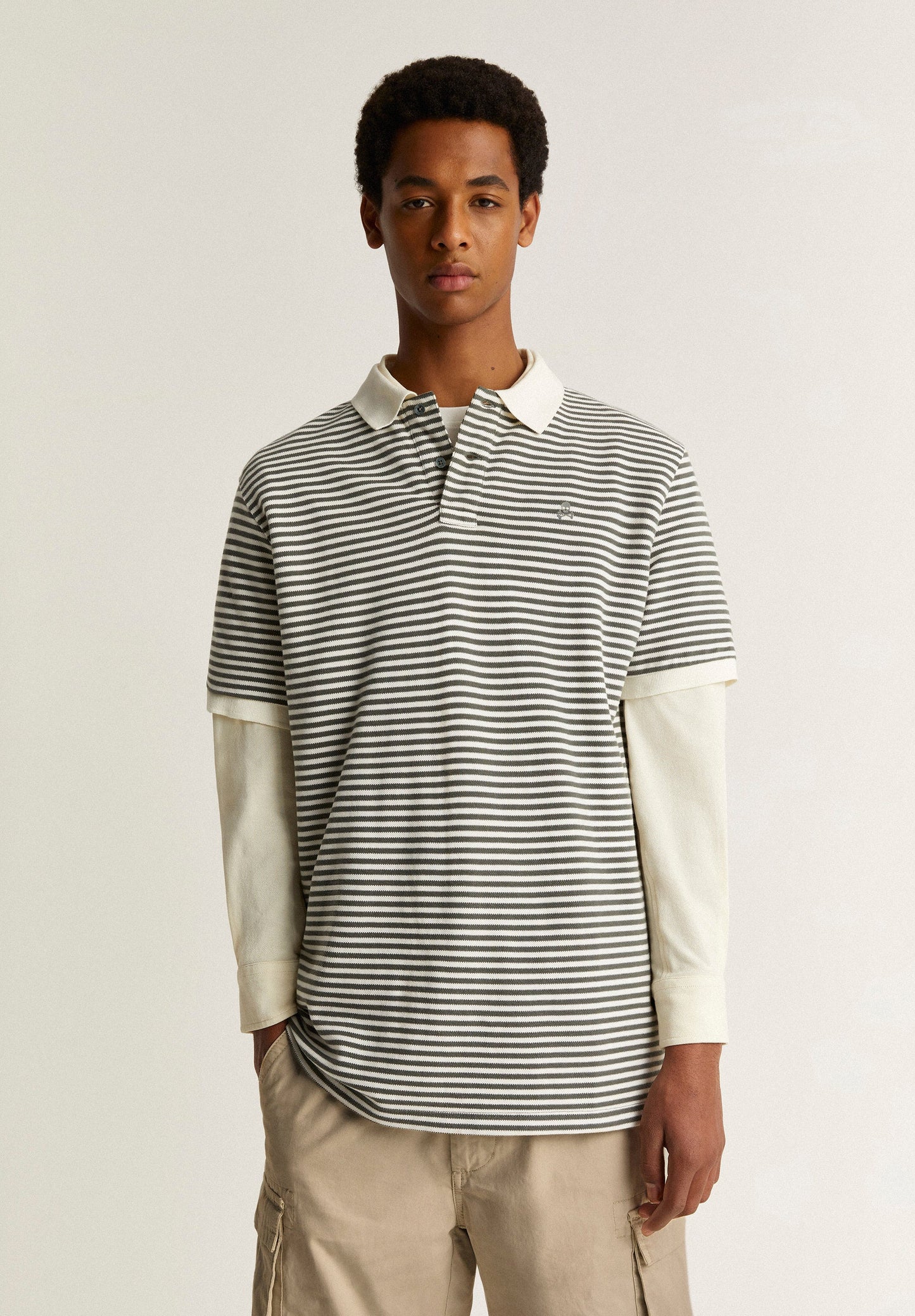 STRIPED POLO SHIRT