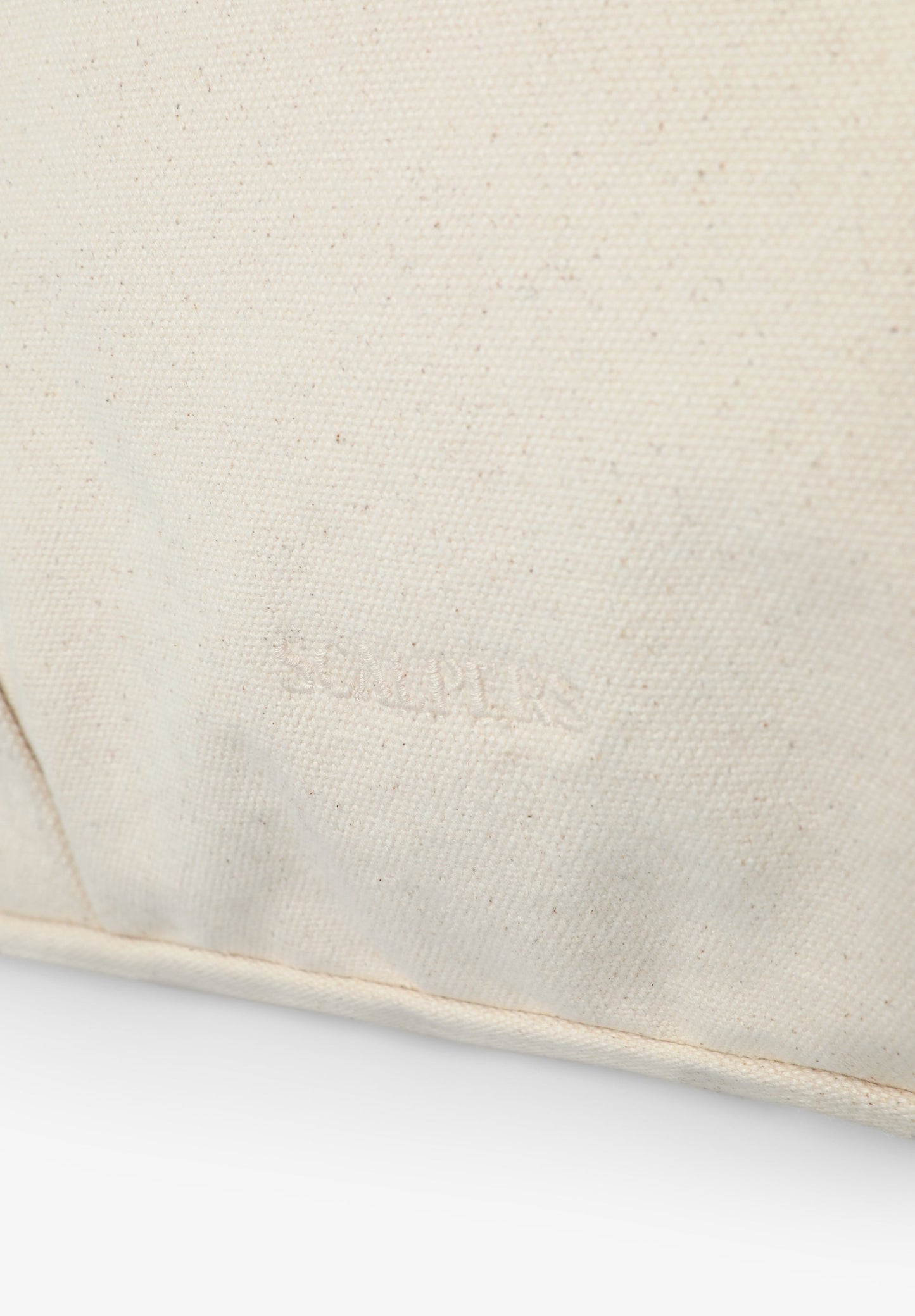 BAG WITH LEATHER DETAILS