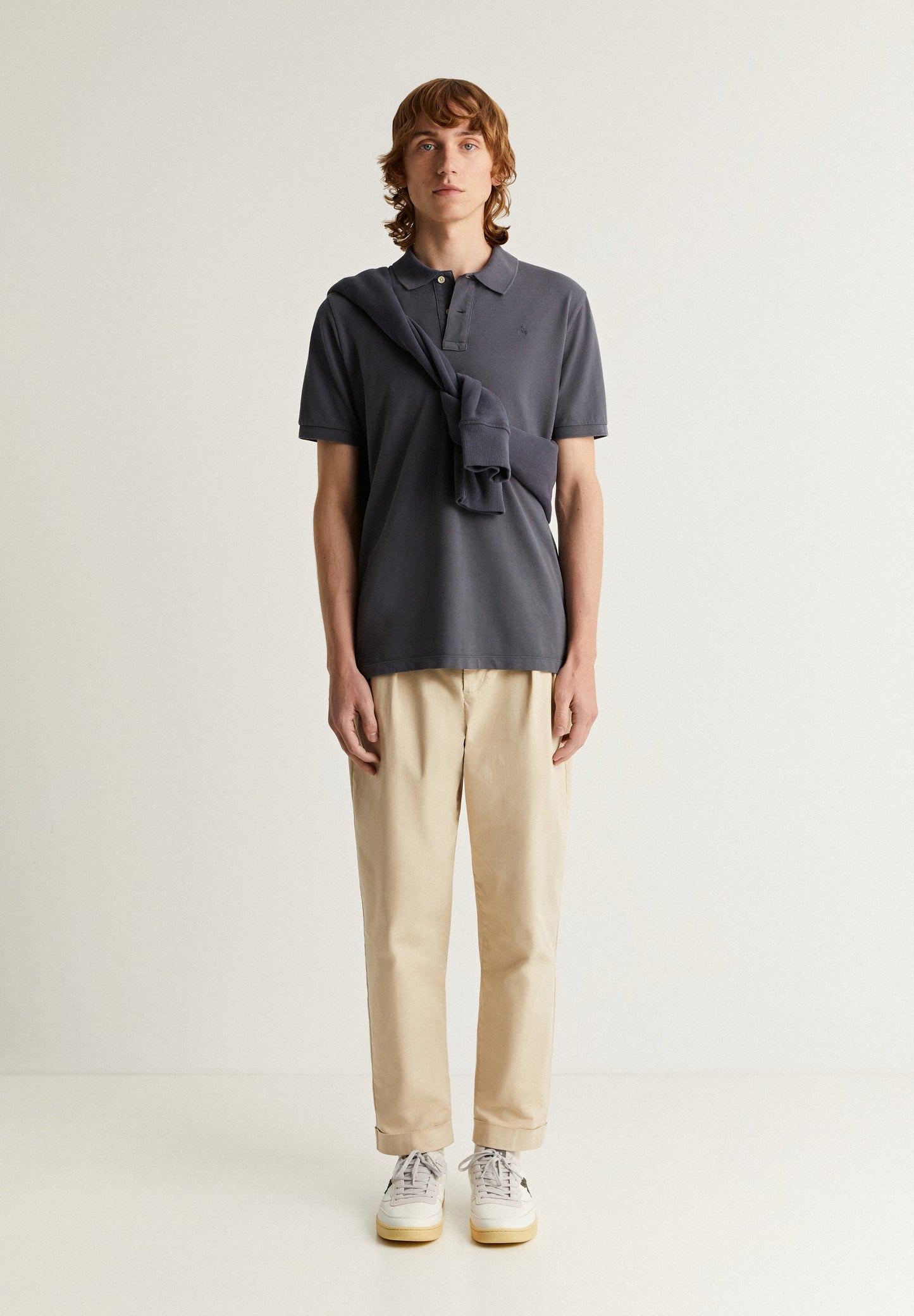 BASIC POLO SHIRT WITH MATCHING SKULL