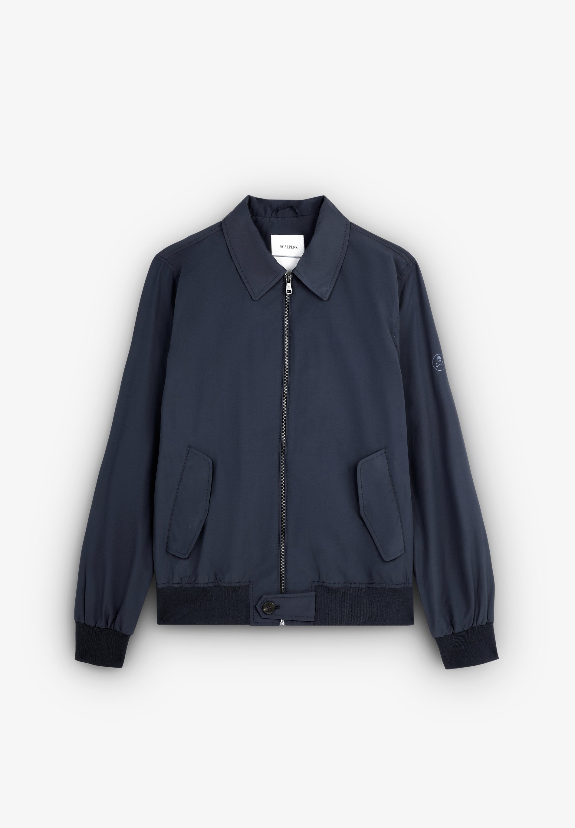 BOMBER JACKET WITH FLAP POCKETS