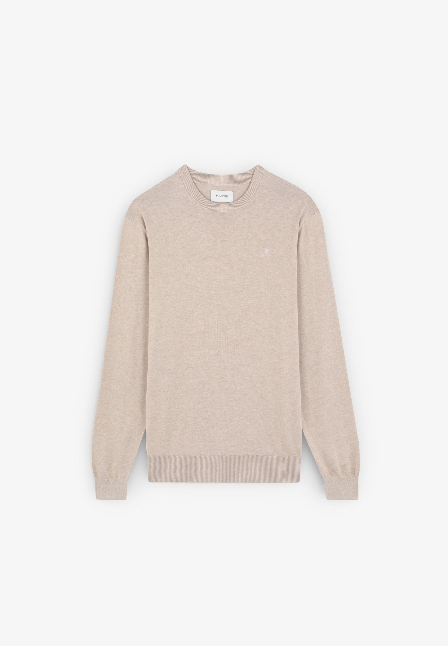 ROUND NECK SWEATER WITH SKULL