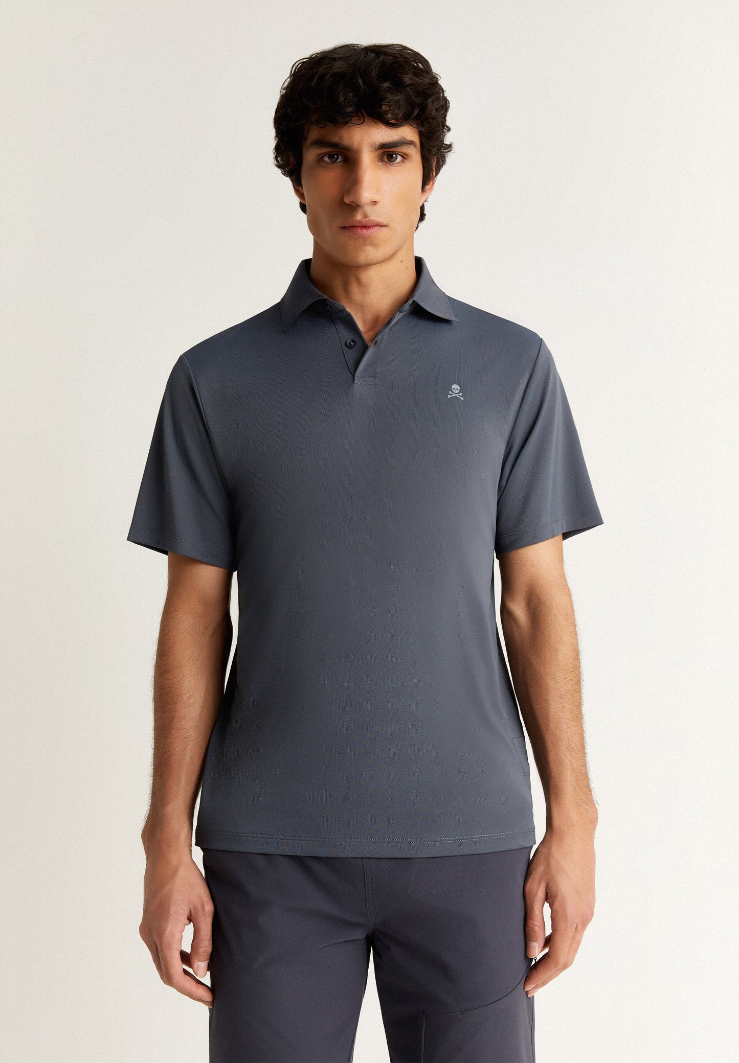 ADRENALINE TECHNICAL SKULL POLO SHIRT