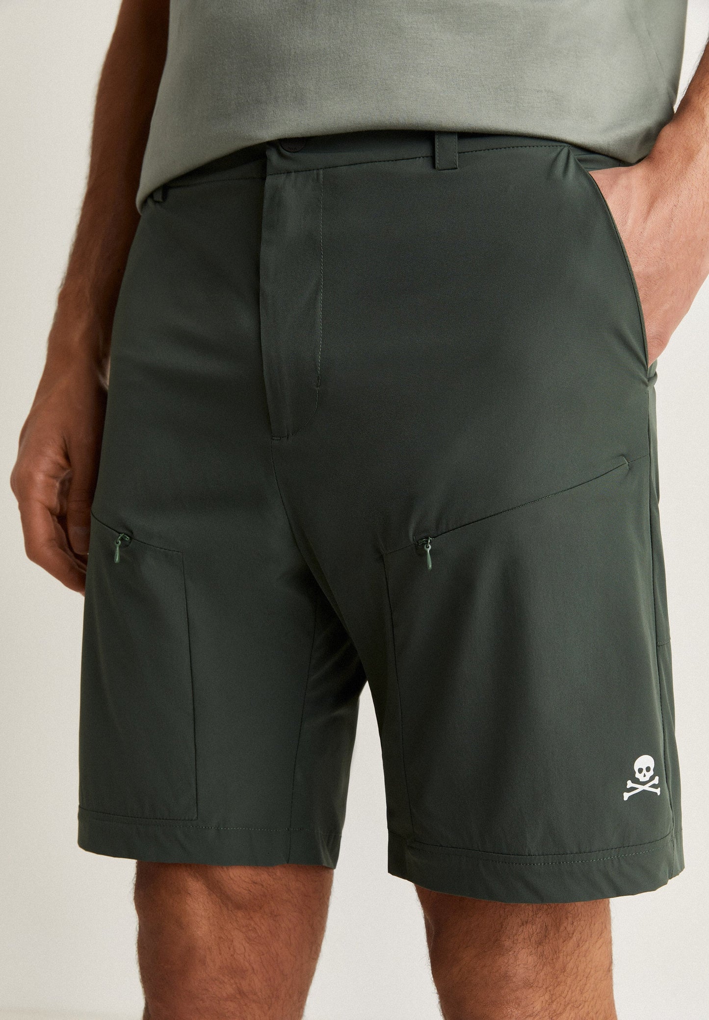 ADRENALINE TECHNICAL BERMUDA SHORTS WITH FRONT POCKETS