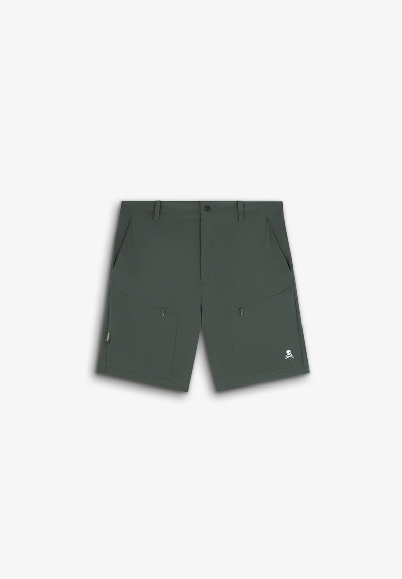 ADRENALINE TECHNICAL BERMUDA SHORTS WITH FRONT POCKETS