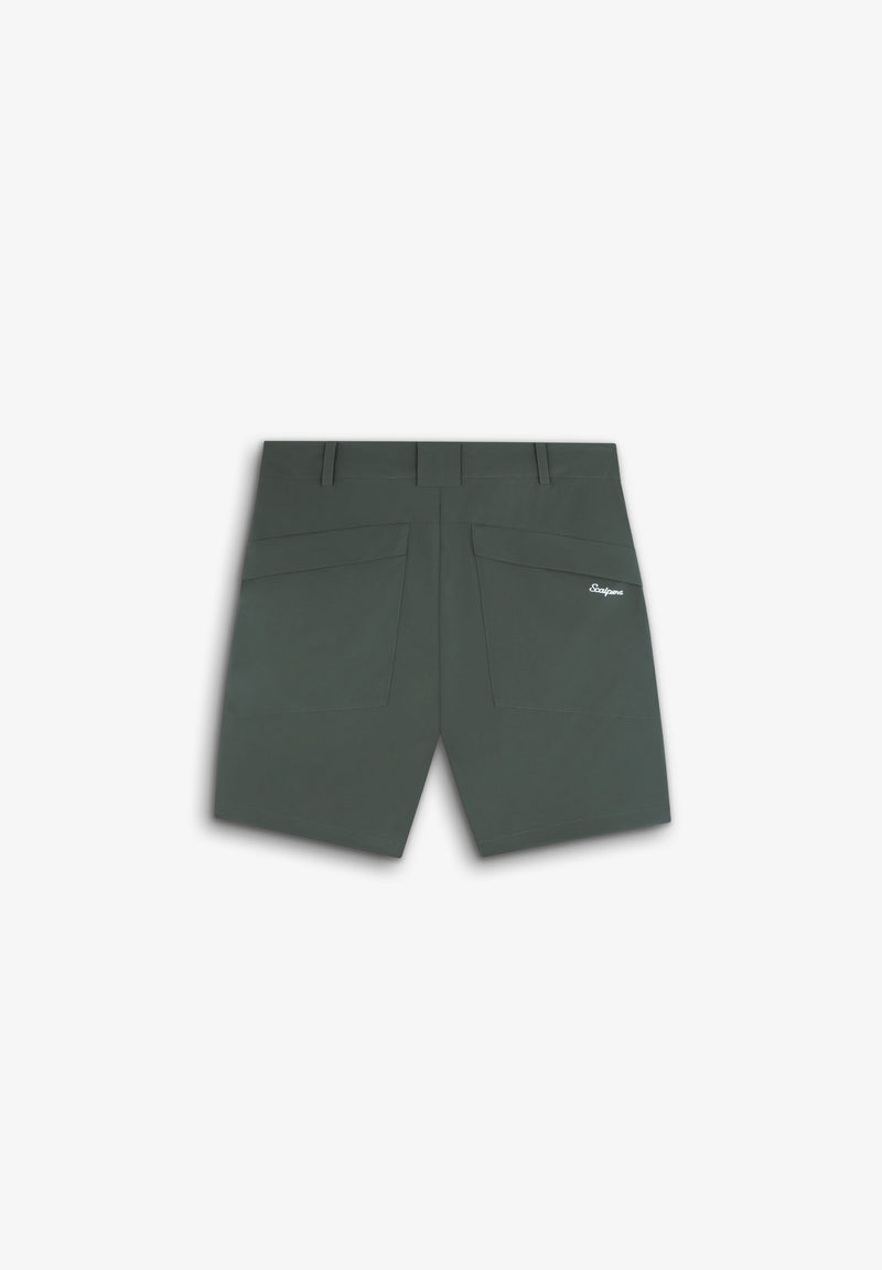 ADRENALINE TECHNICAL BERMUDA SHORTS WITH FRONT POCKETS