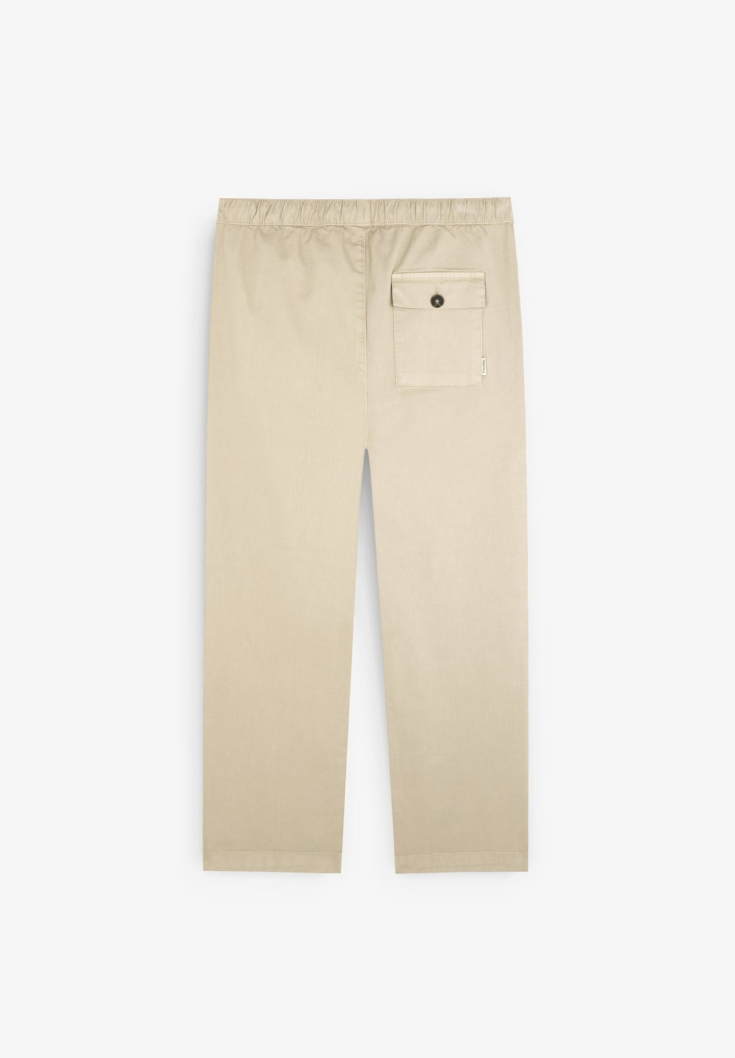 RELAXED FIT TROUSERS WITH ELASTICATED WAISTBAND