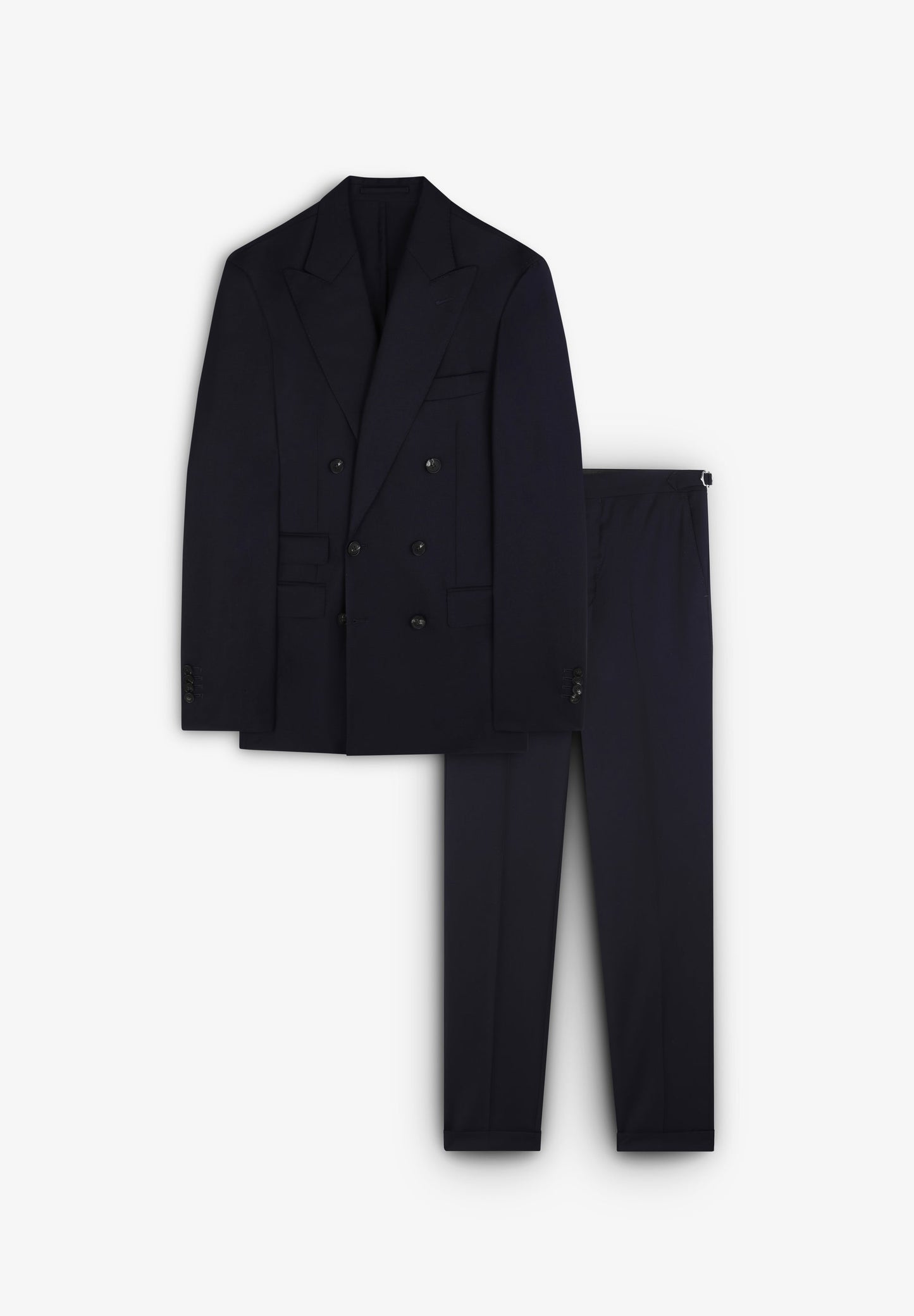 NAVY BLUE DOUBLE-BREASTED SUIT