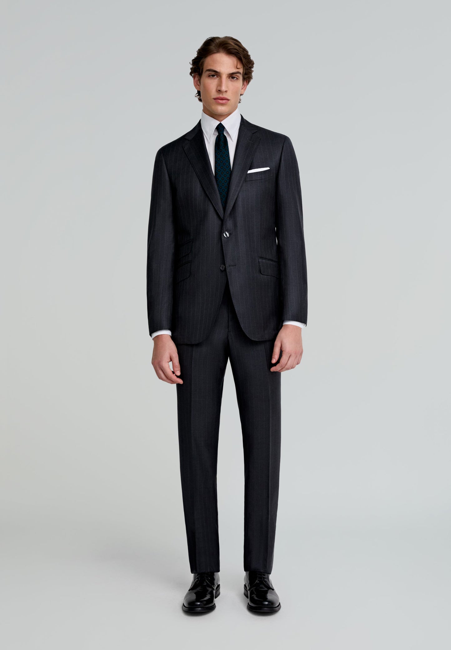 PINSTRIPE GREY SUIT