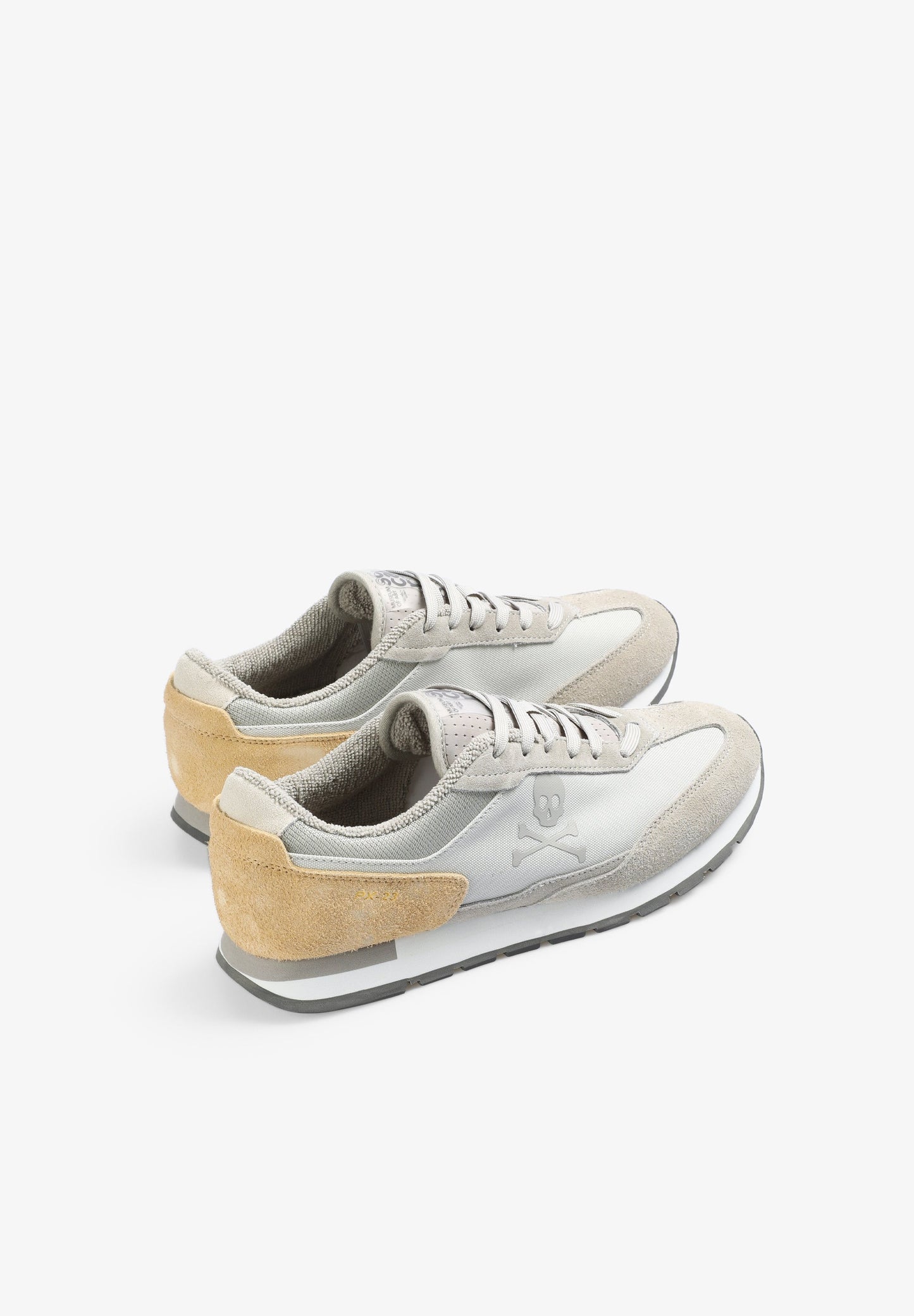 SNEAKERS WITH SUEDE HEEL