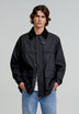 TECHNICAL JACKET WITH CORDUROY COLLAR