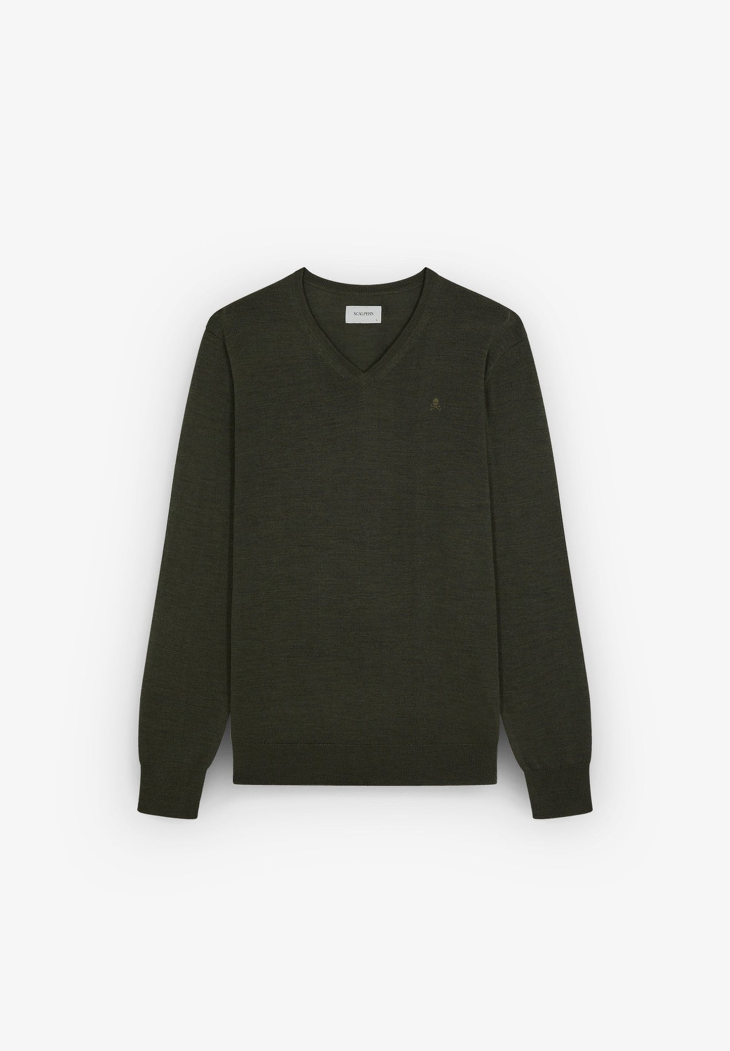 V-NECK WOOL SWEATER