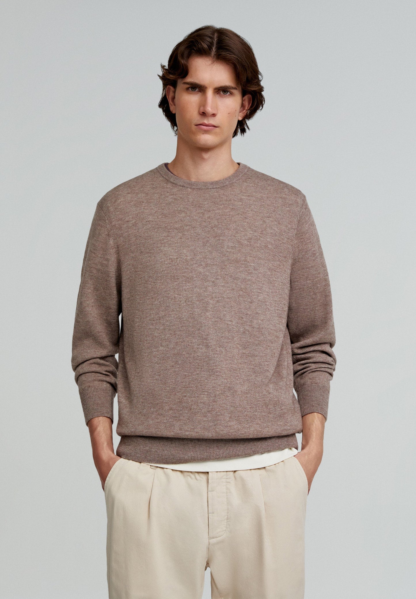 FINE WOOL SWEATER