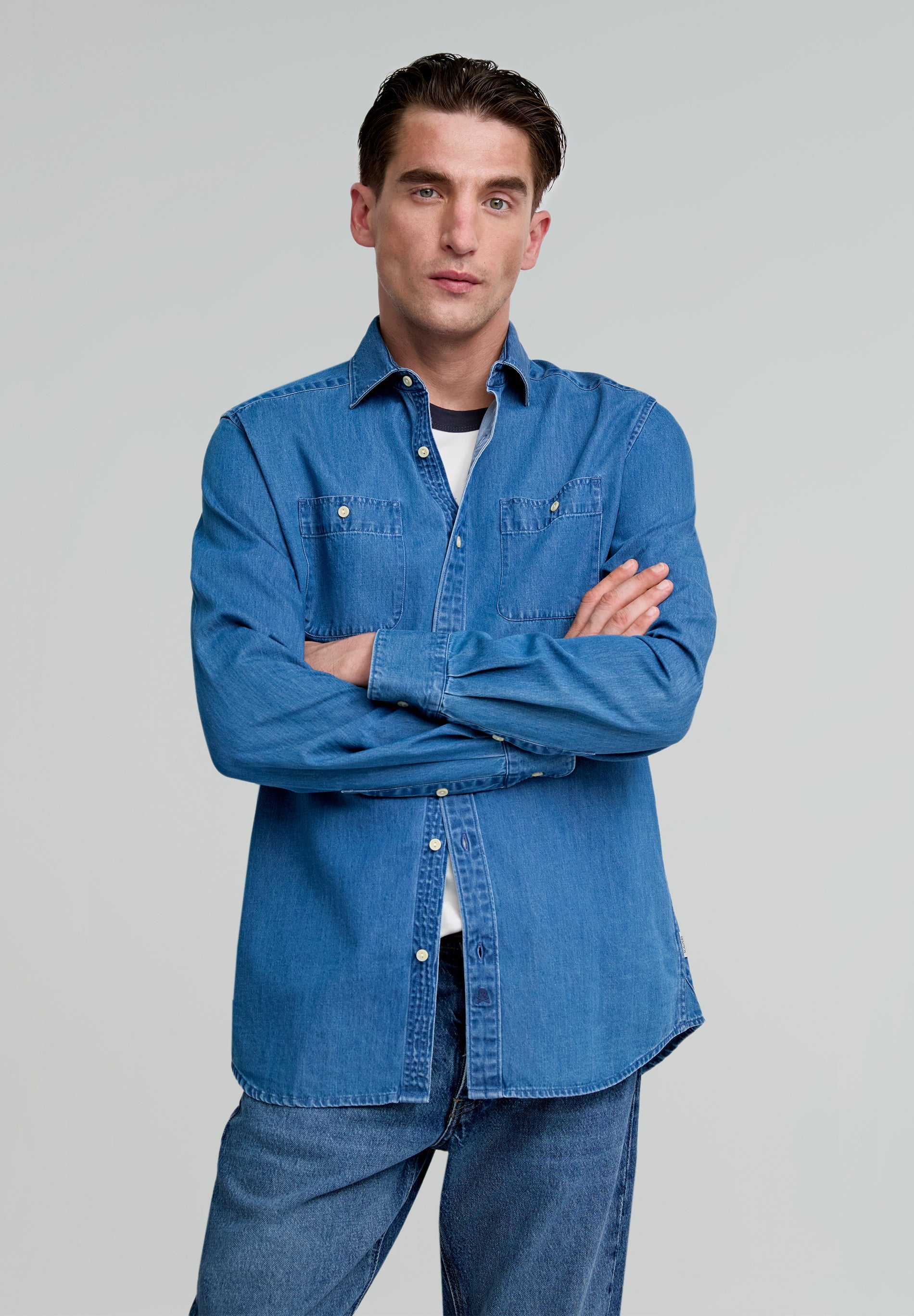 VINTAGE DENIM K SHIRT